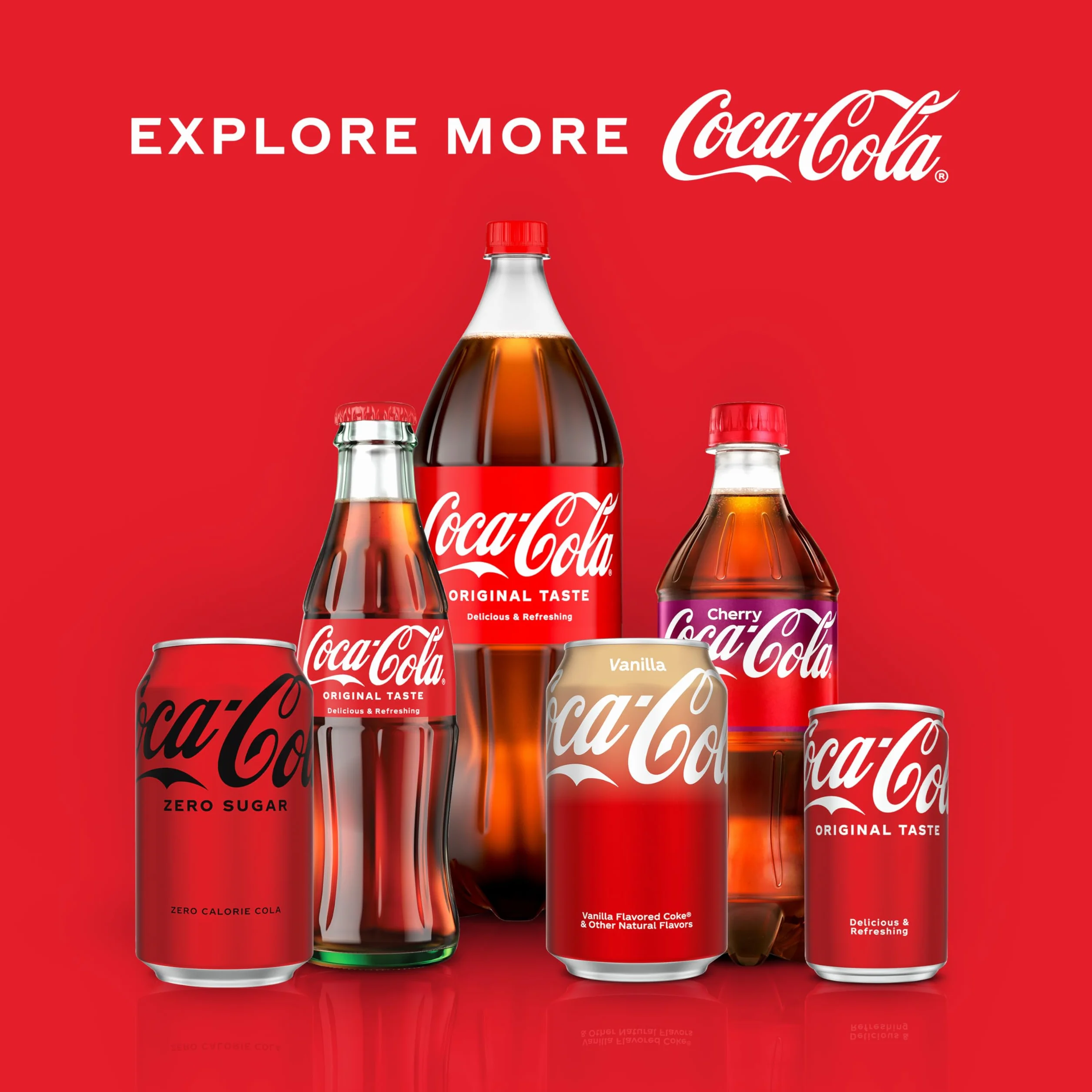 Coca-Cola Wanilia 330 ml (355 ml) – 12 sztuk