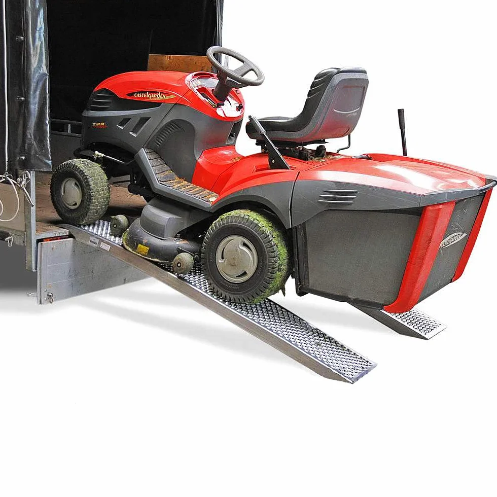 UISERBT 2 x rampa najazdowa, stal ocynkowana, 400 kg, szyna załadunkowa, rampy najazdowe, do motocykli, przyczep kempingowych, samochodów osobowych