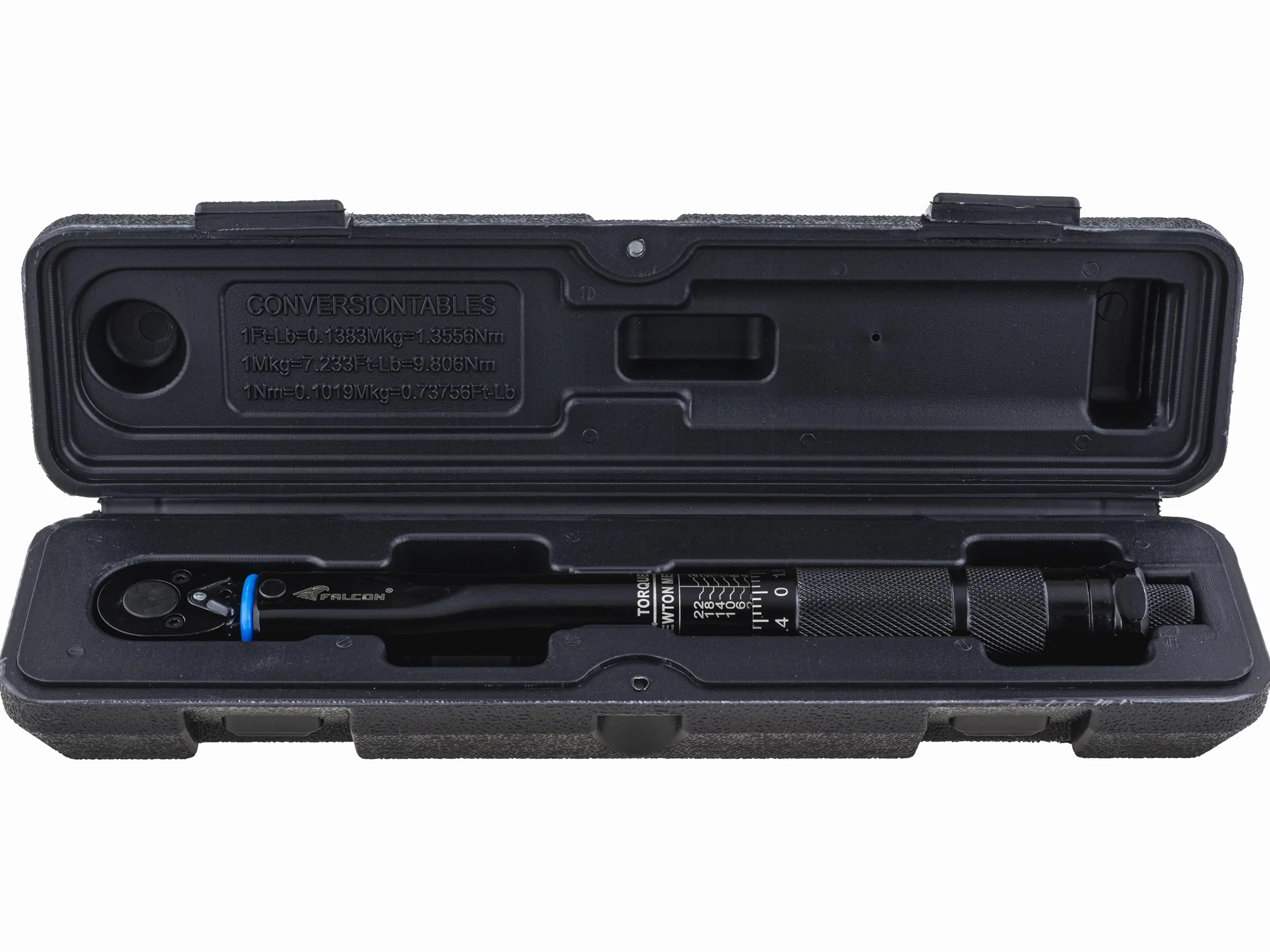 KLUCZ DYNAMOMETRYCZNY 1/4" 2-24NM ETUI Z BLOKADĄ CERTYFIKAT KALIBRACJI CR-V