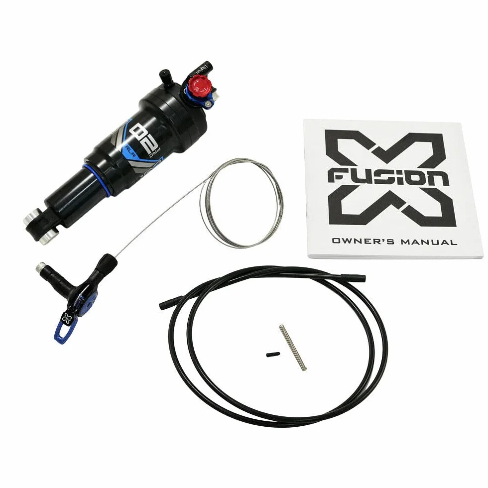 X-Fusion O2 PRO RLR tylny amortyzator, 165 x 38 mm, sprężyna powietrzna, czarny, rower, amortyzator