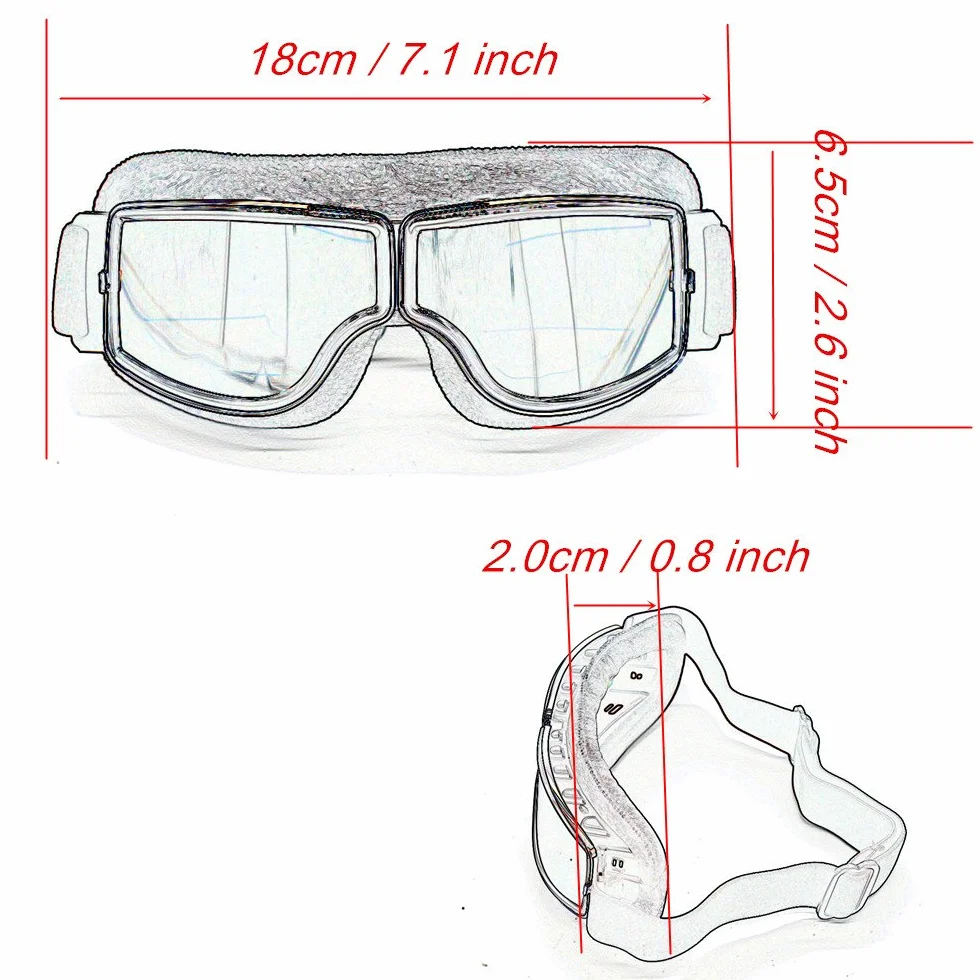 Motocross skórzane gogle nad opisami okulary otwarte lub pół twarzy kask kobiety mężczyźni okulary przeciwsłoneczne