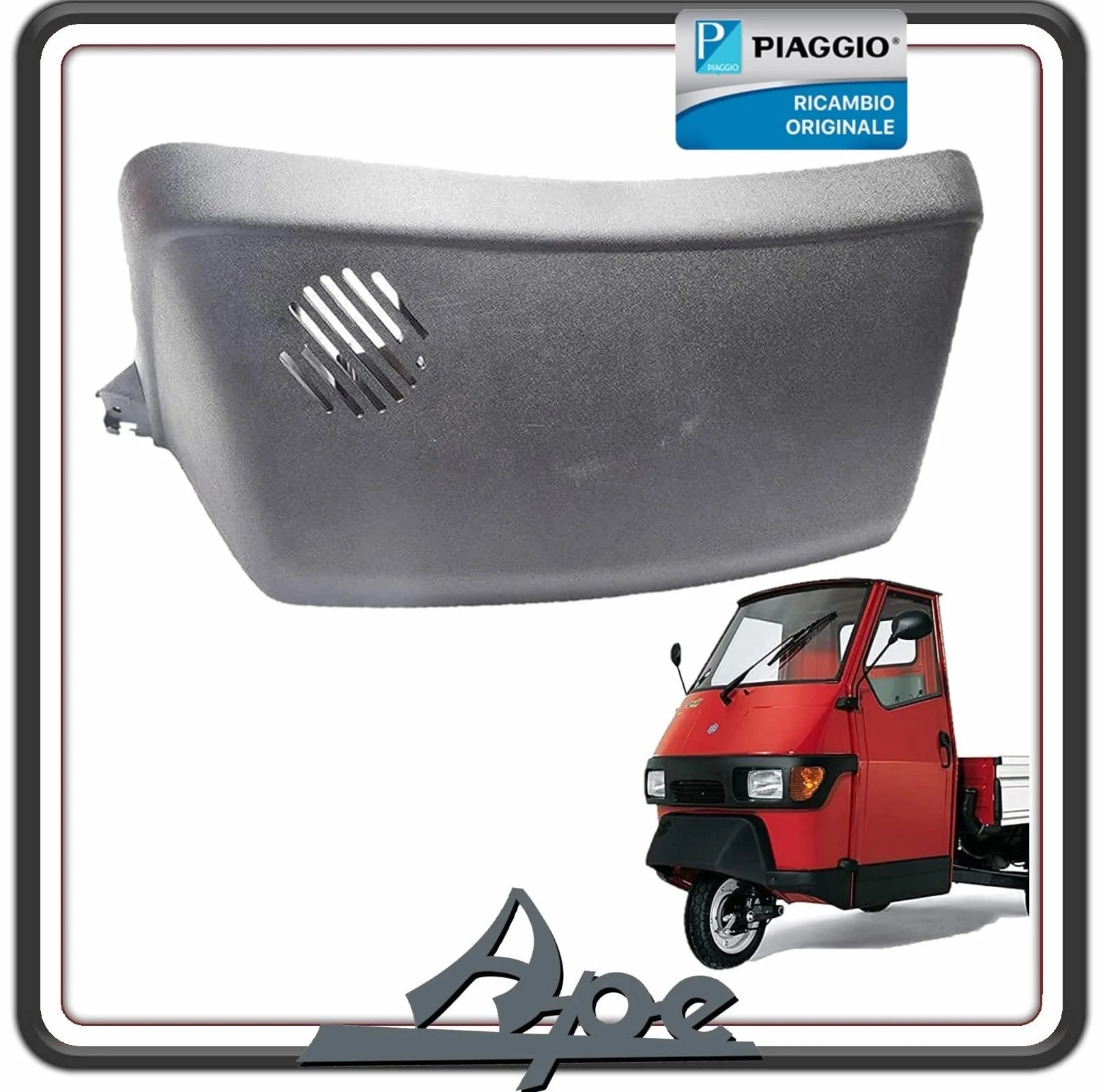PIAGGIO APE 50 PRZEDNI BŁOTNIK PRZEDNI WSZYSTKIE MODELE OD 1989 I PONOWNIEJSZE ORYGINALNE PIAGGIO.