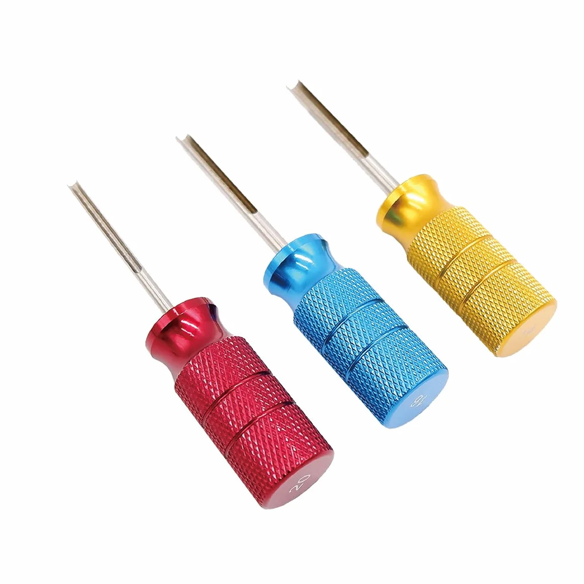 3 szt. 14/16/20 AWG Deutsch Pin Terminal narzędzie do usuwania zacisków klucz narzędzie do okablowania samochodowego złącze wiązki przewodów gniazdo wtykowe zestaw zwalniający pojazdy