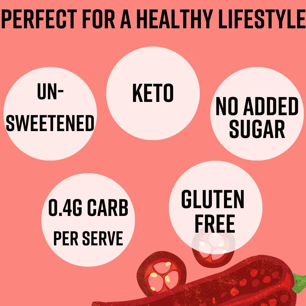 Ostra sosa Sriracha 350g bez cukru Keto Paleo Wegański Salt Range Pakistan