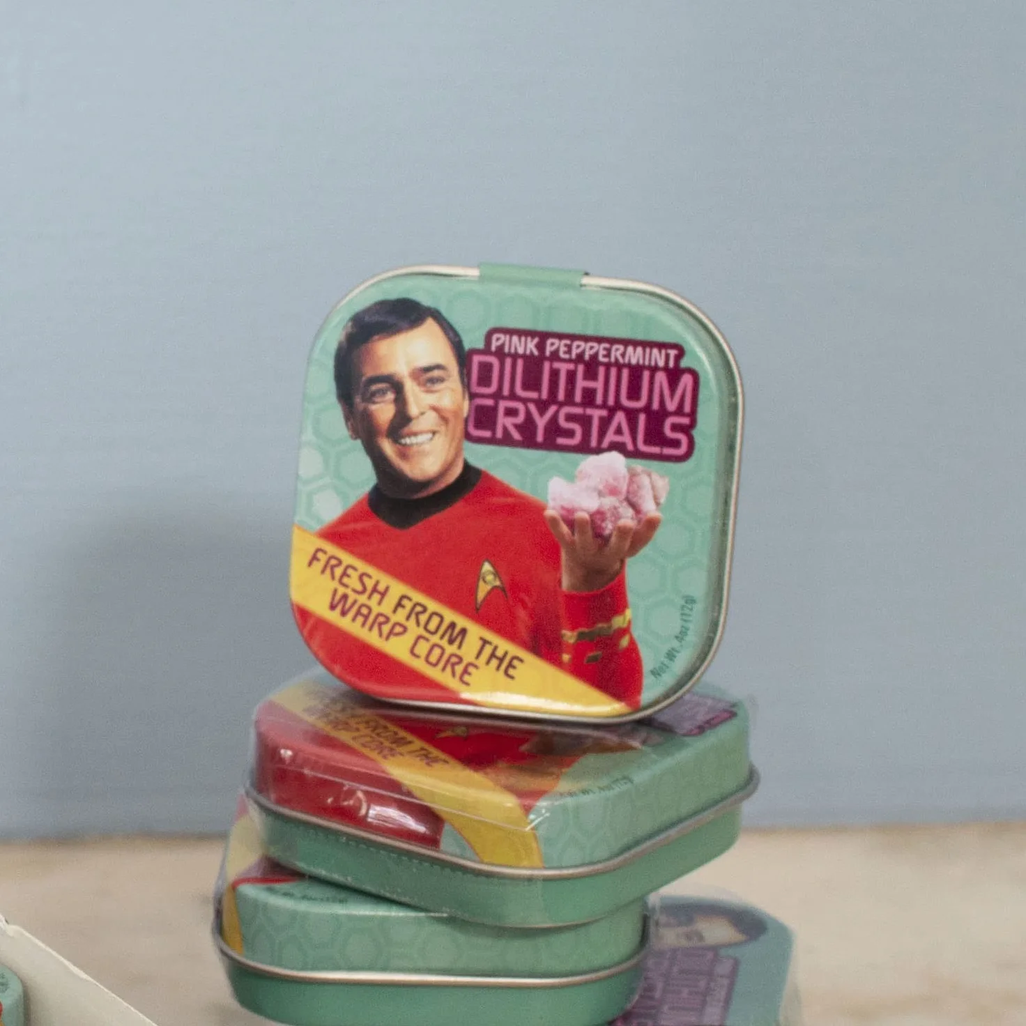 Star Trek Dilithium Crystal krople mięty pieprzowej, cukierki miętowe bez cukru