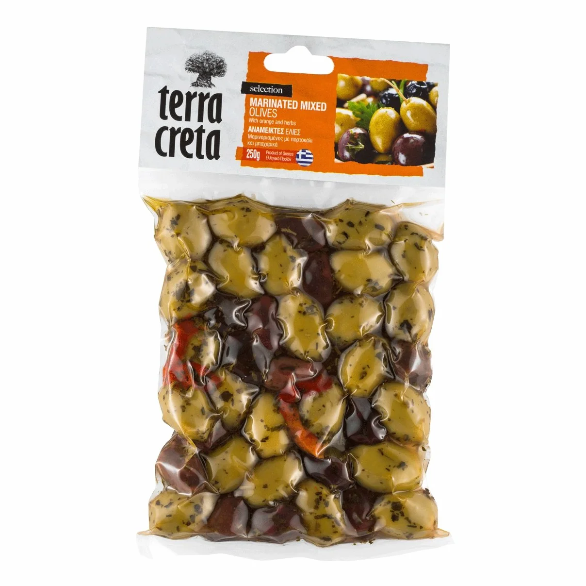 Terra Creta oliwki MIX niedrylowane 250g