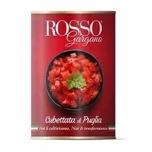 Pomidory cubettata di Puglia 400g Rosso Gargano