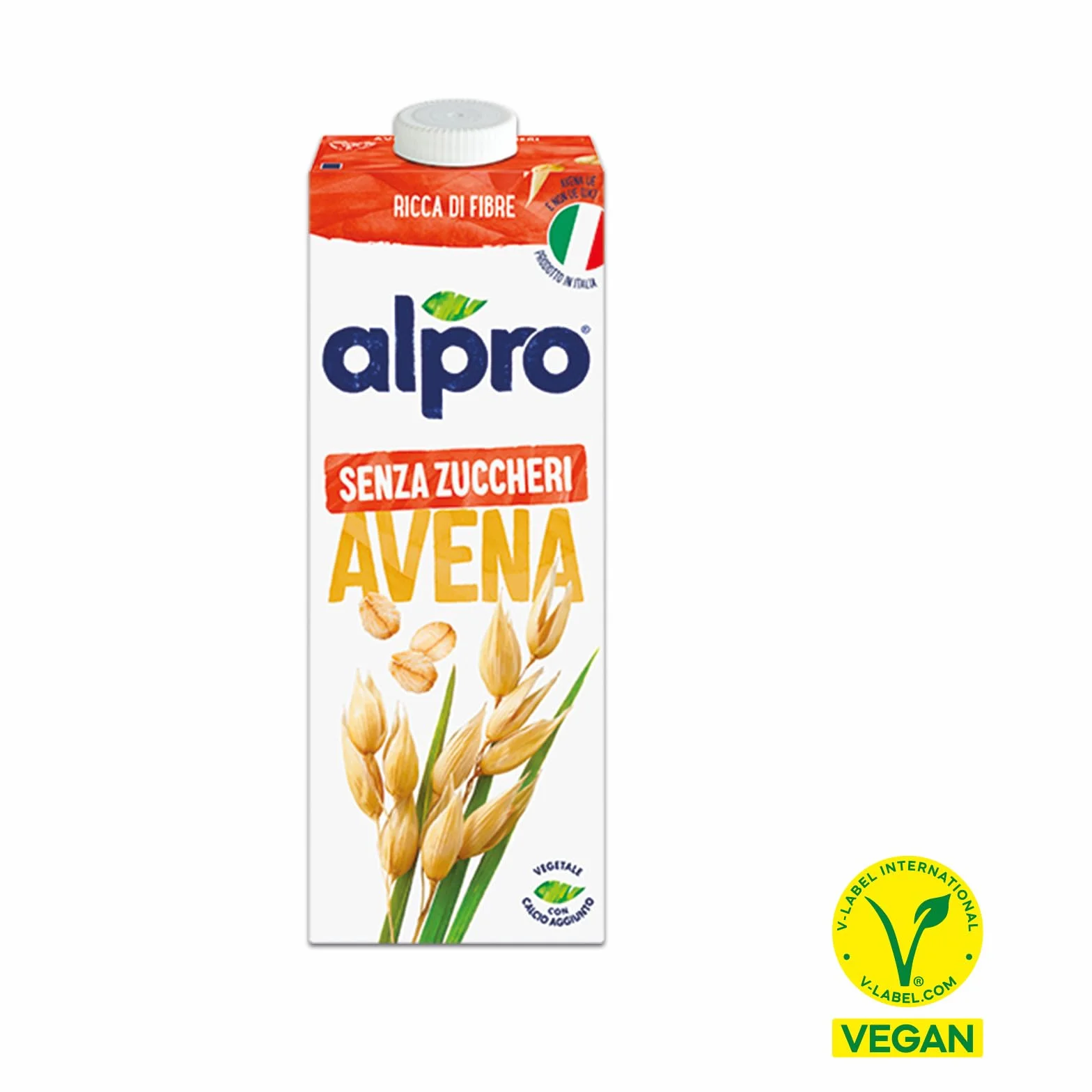 Alpro Oat No Cugars Long Life Drink 1L | 100% na bazie roślin | wegański | niesłodzony i bez nabiału | 8 sztuk