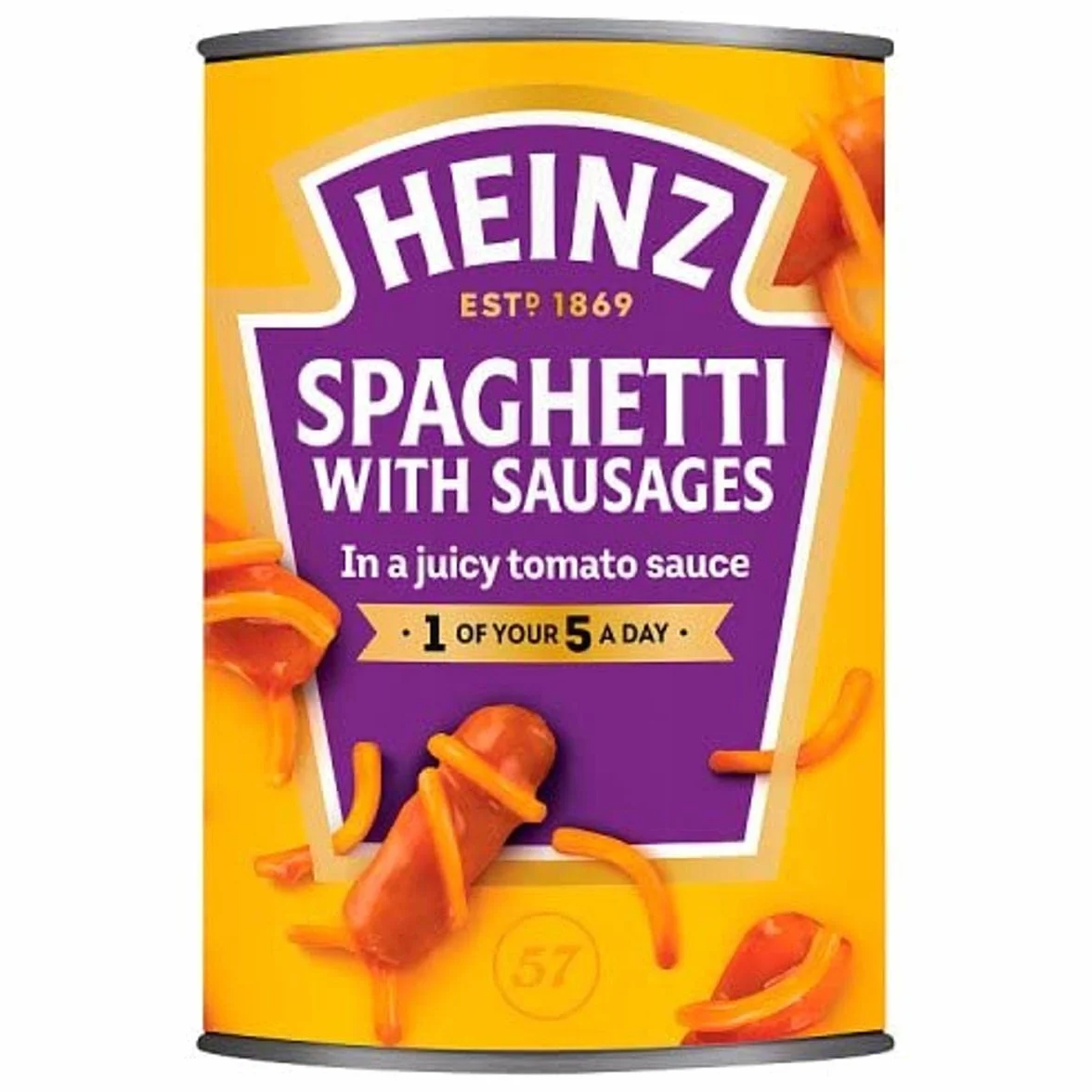 Heinz Spaghetti i Kiełbaski puszka 400 g