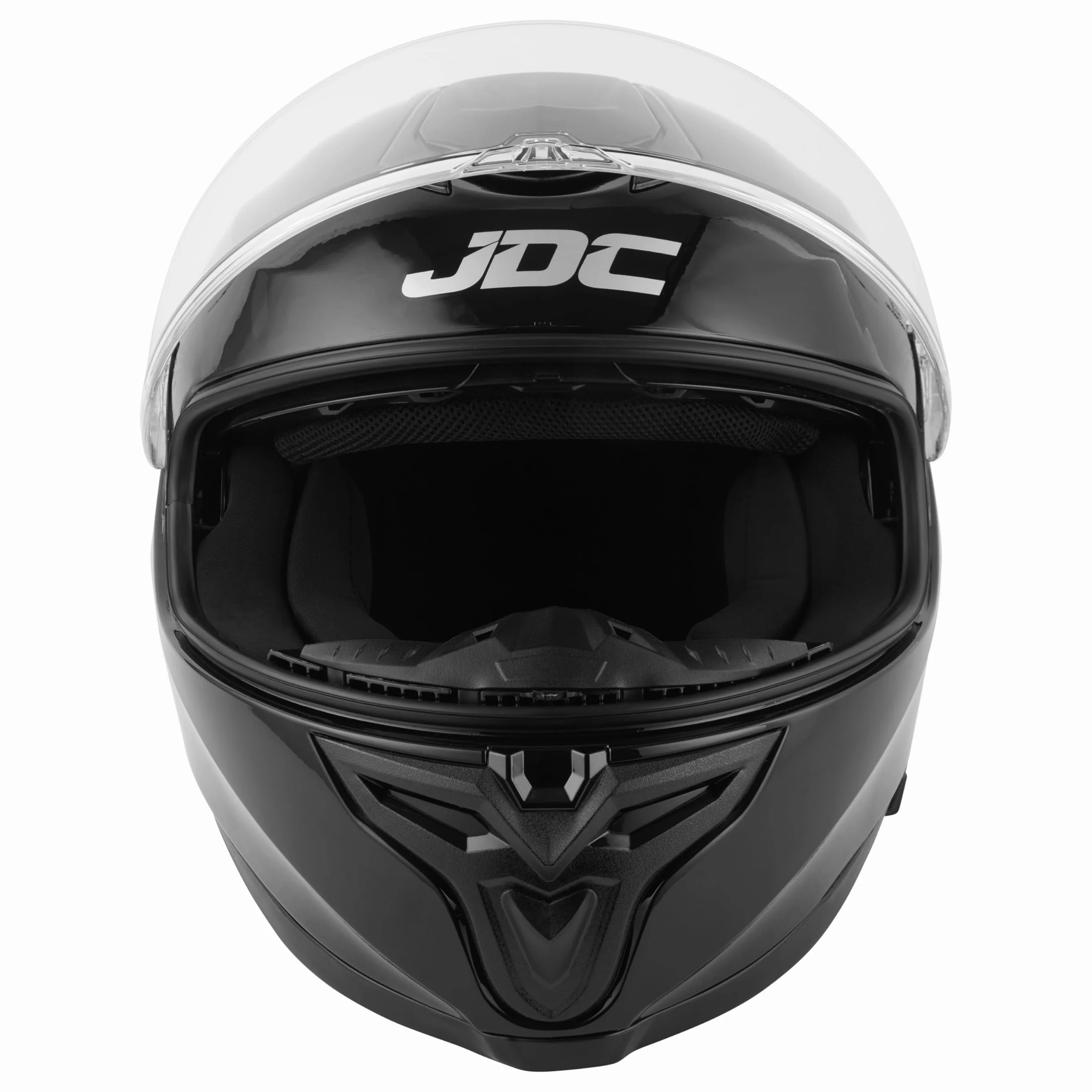 JDC Kask motocyklowy na całą twarz, wysuwany podwójny wizjer ECE 22.06, SABRE