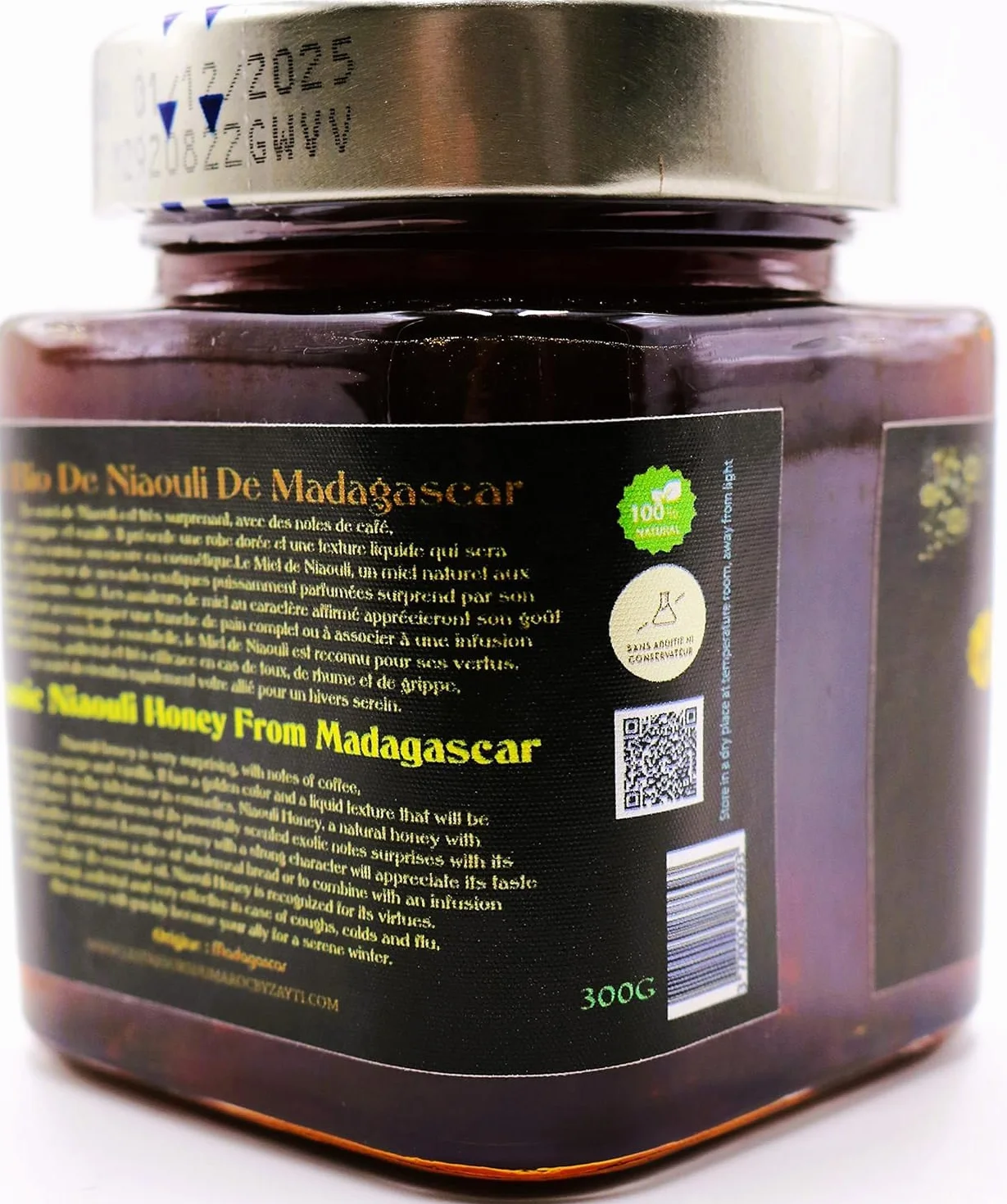 Miód niaouli z Madagaskaru - 300g - 100% naturalny, zbierany w regionie Manakara