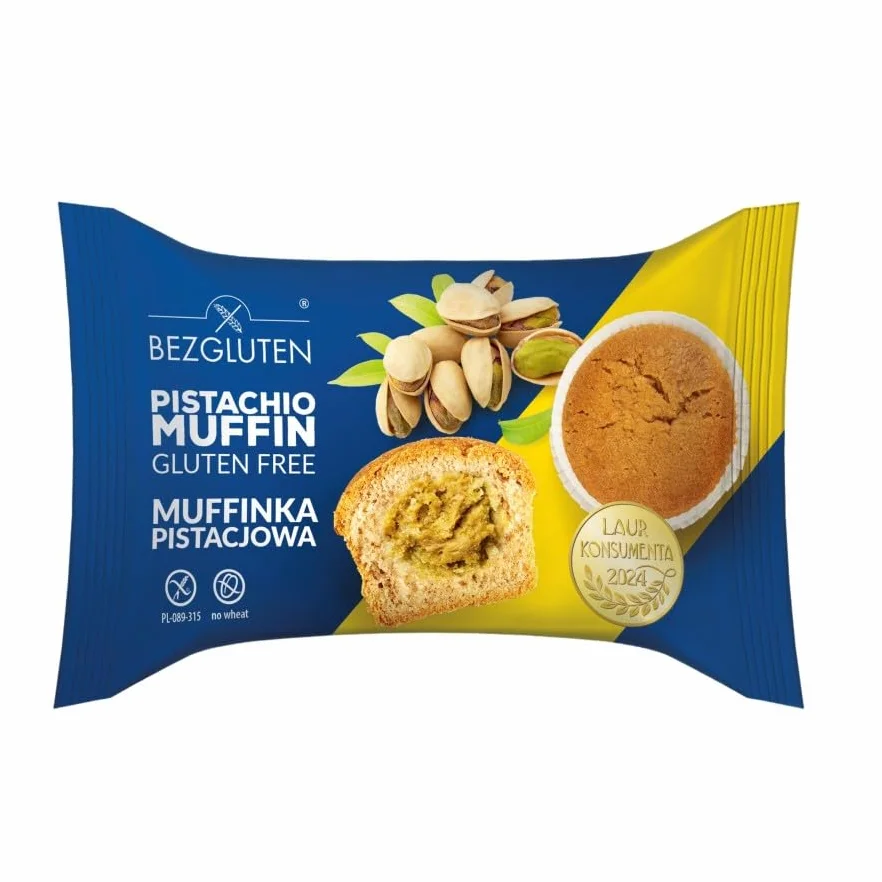 Muffinka pistacjowa bezglutenowa 60g