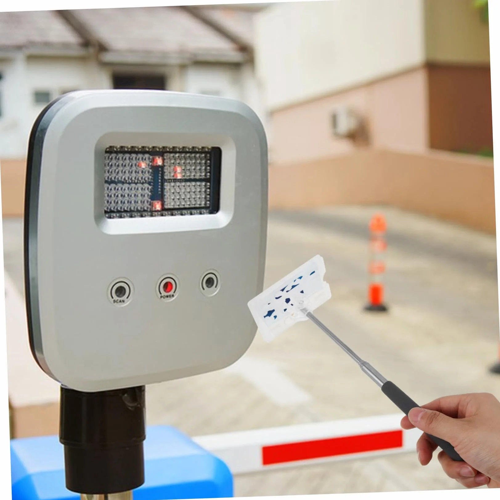 iplusmile Uchwyt Na Kartę Otwierającą Drzwi Uchwyt Na Kartę Teleskopową Uchwyt Na Kartę Parkingową Drążek Do Przesuwania Kart Parkingowych Drążek Do Płacenia Za Parking Teleskopowy Uchwyt