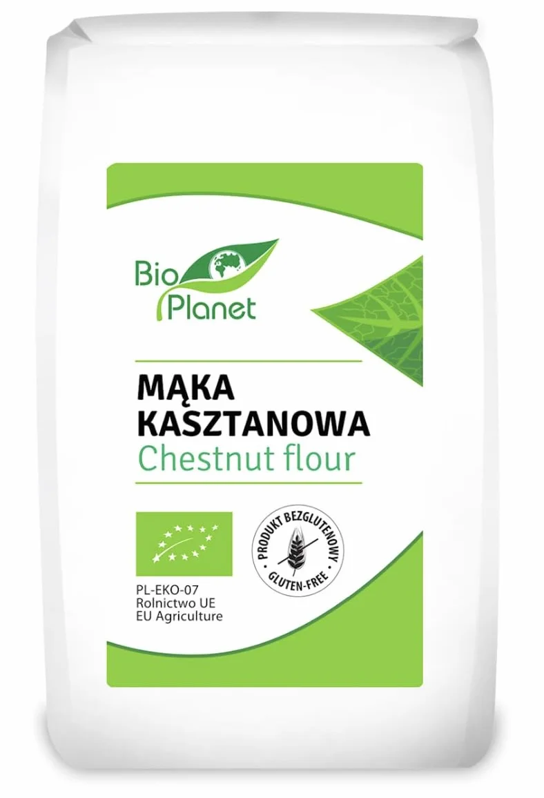 BIO PLANET Mąka kasztanowa bezglutenowa 400g