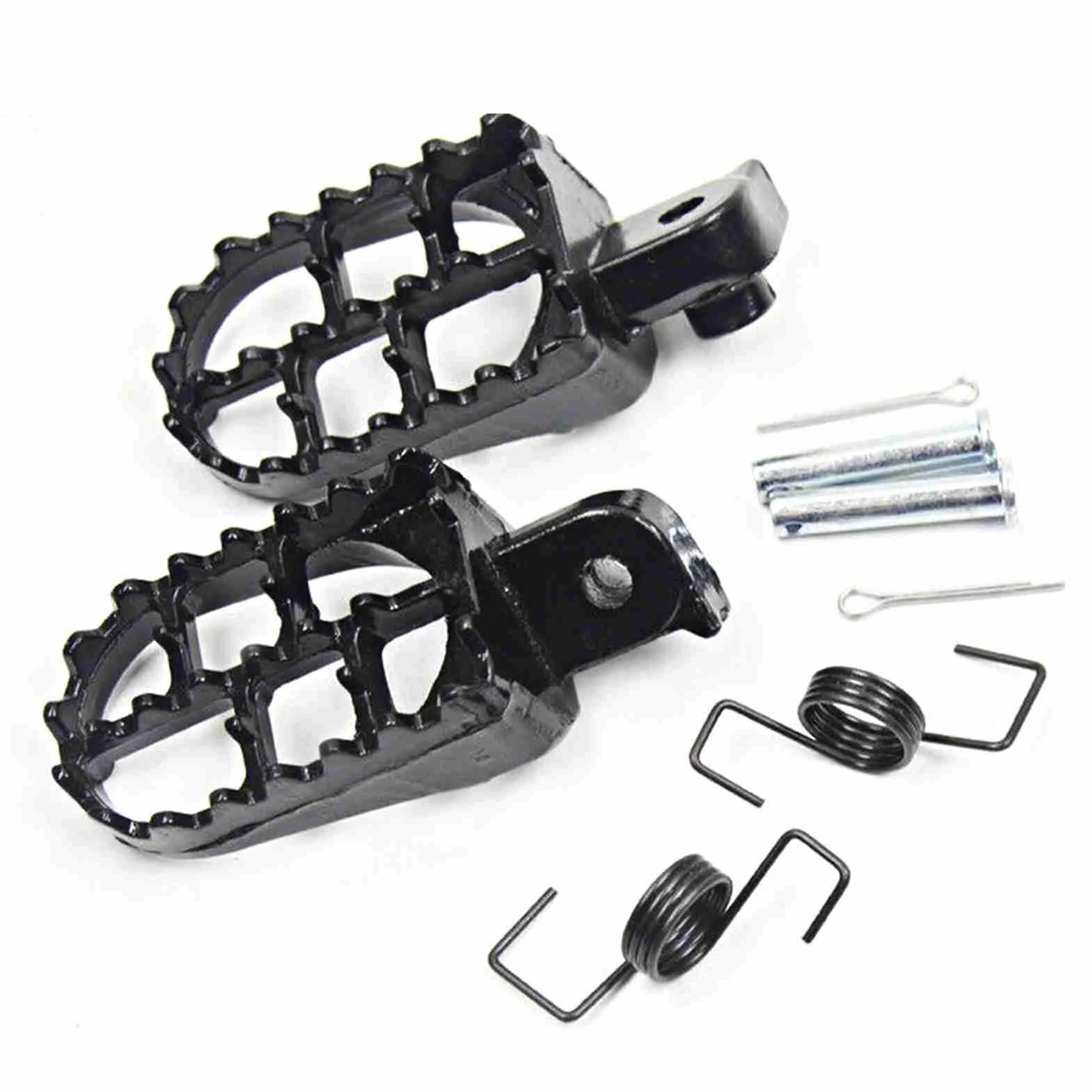 Podnóżki,Podnóżki ze stopu aluminium pasują do CRF 50/70/80/100 Pit Dirt Bikes i XR50 XR70 Pit Dirt Bikes