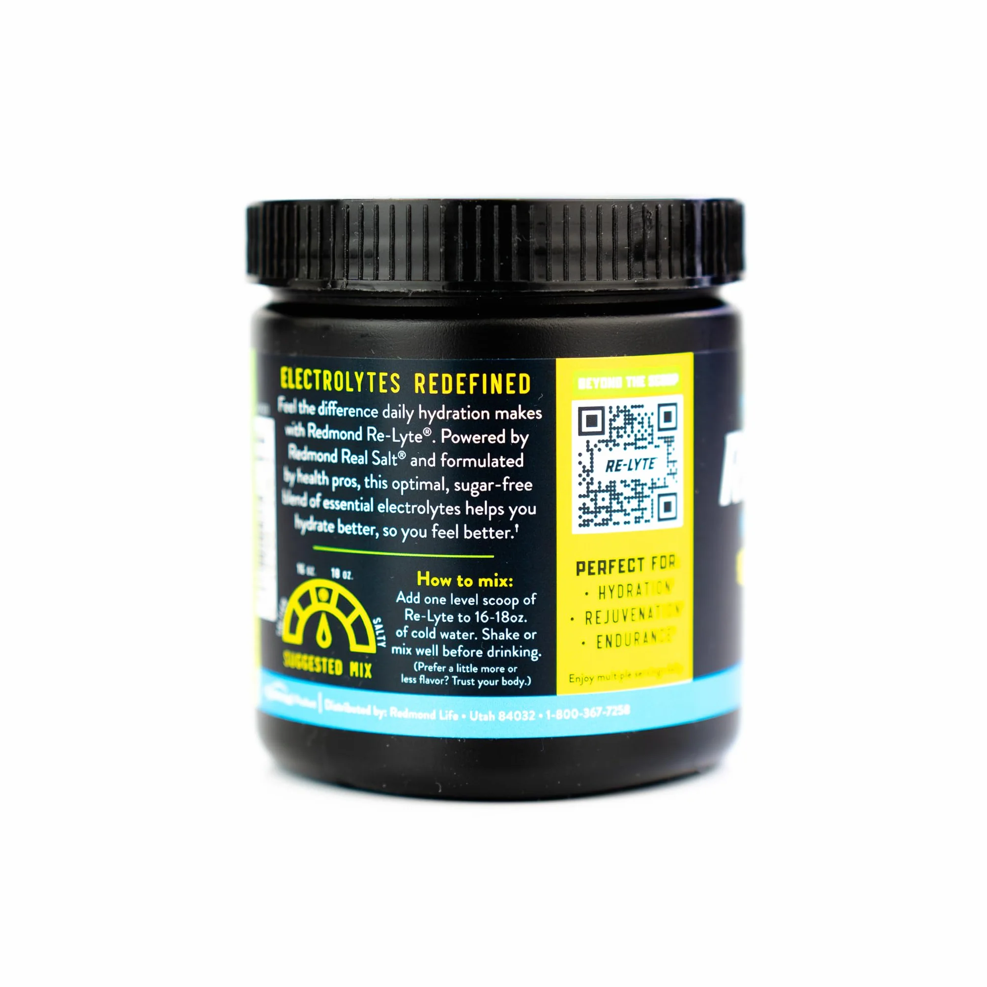 REDMOND Re-Lyte Electrolyte Drink Mix Lemon Lime 30 serving 6.88oz