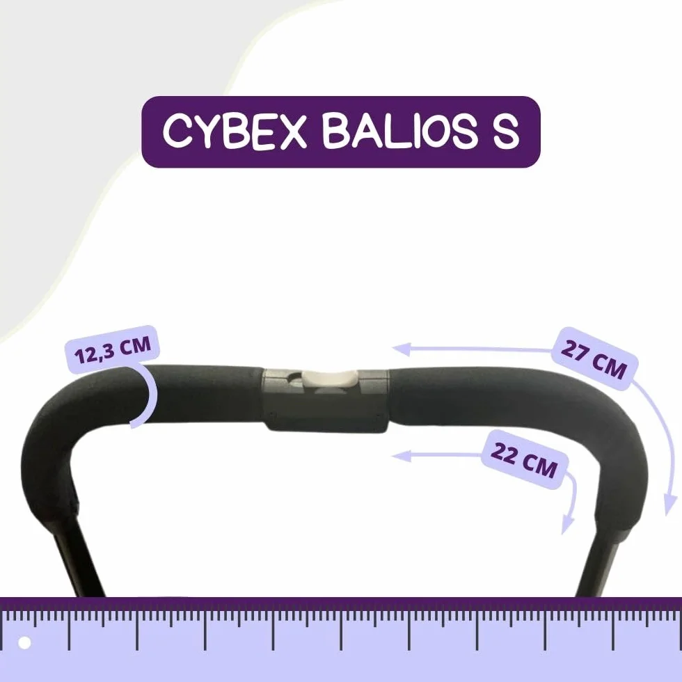 PROTEC TIF | Neoprenowe pokrowce na kierownicę kompatybilne z CYBEX BALIOS S