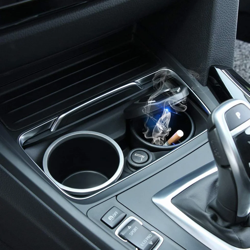 Popielniczka Samochodowa Pojemnik na Monety Do Audi A4 A5 A7 Q3 Q5 Q7 A1 A3 TT RS4 S4