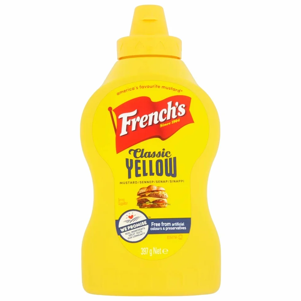 French's Classic Mustard 397g - oryginalna musztarda amerykańska