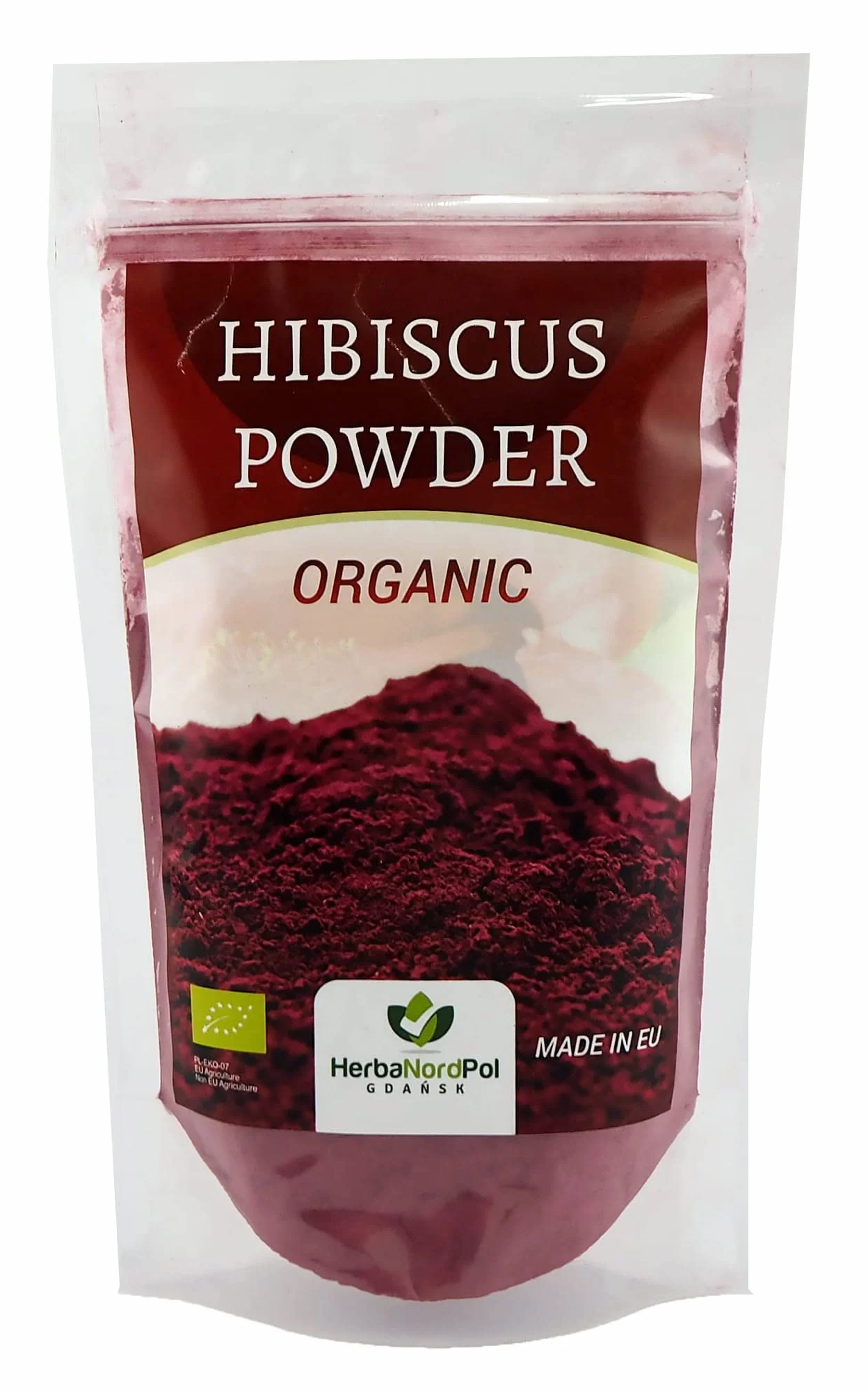 BIO Hibiskus proszek - w stylu matcha, proszek z hibiskusa 250G