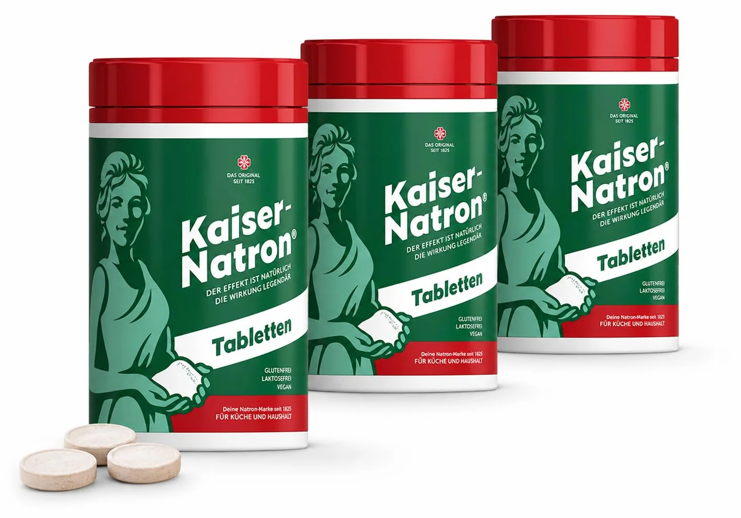 Holste Kaiser wodorowęglan sodu puszka 100g tabletki (3 sztuki)