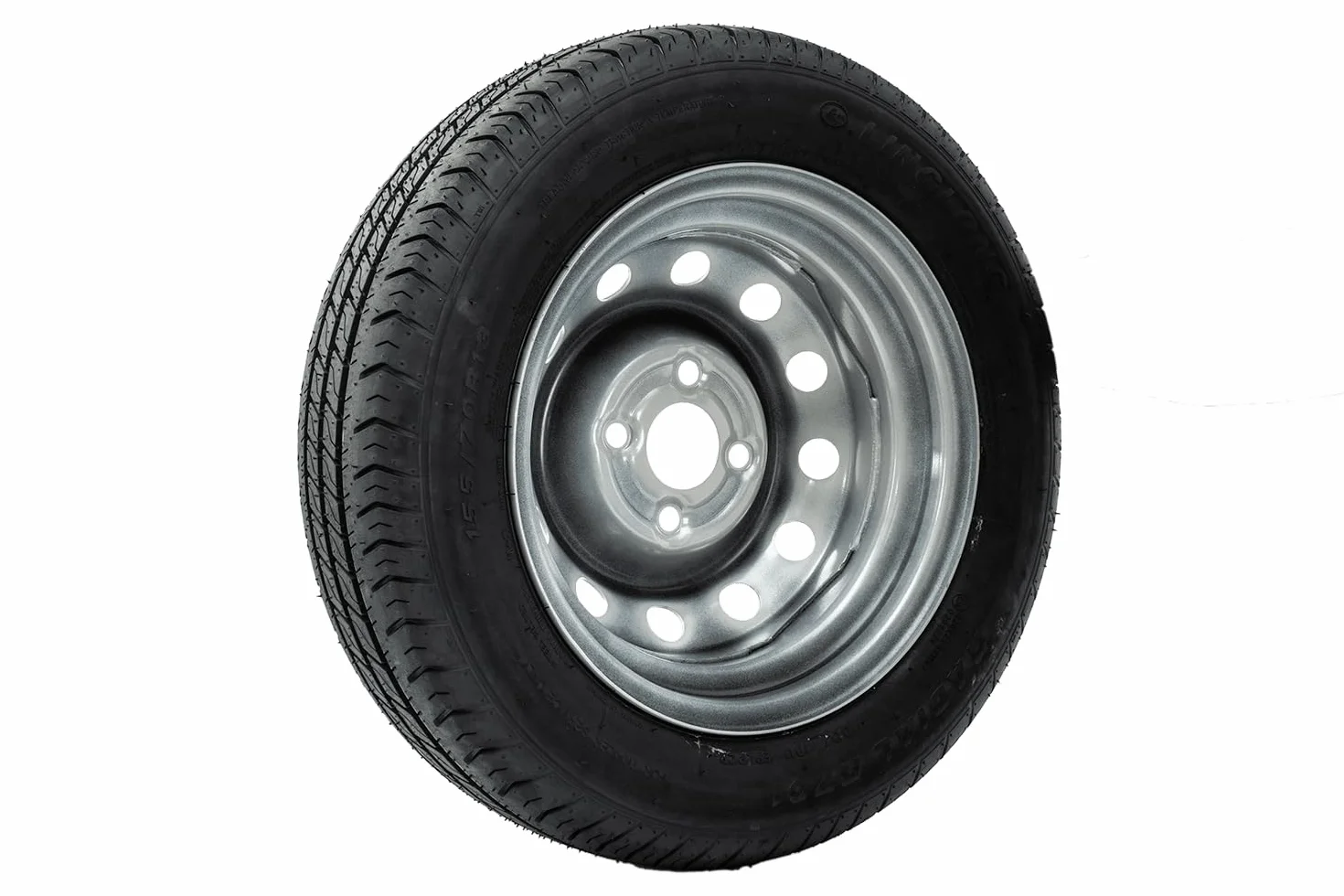 Zestaw 2 kół uniwersalnych 155/70 R13 4Jx13 75 N LK 4x100 do przyczep samochodów osobowych