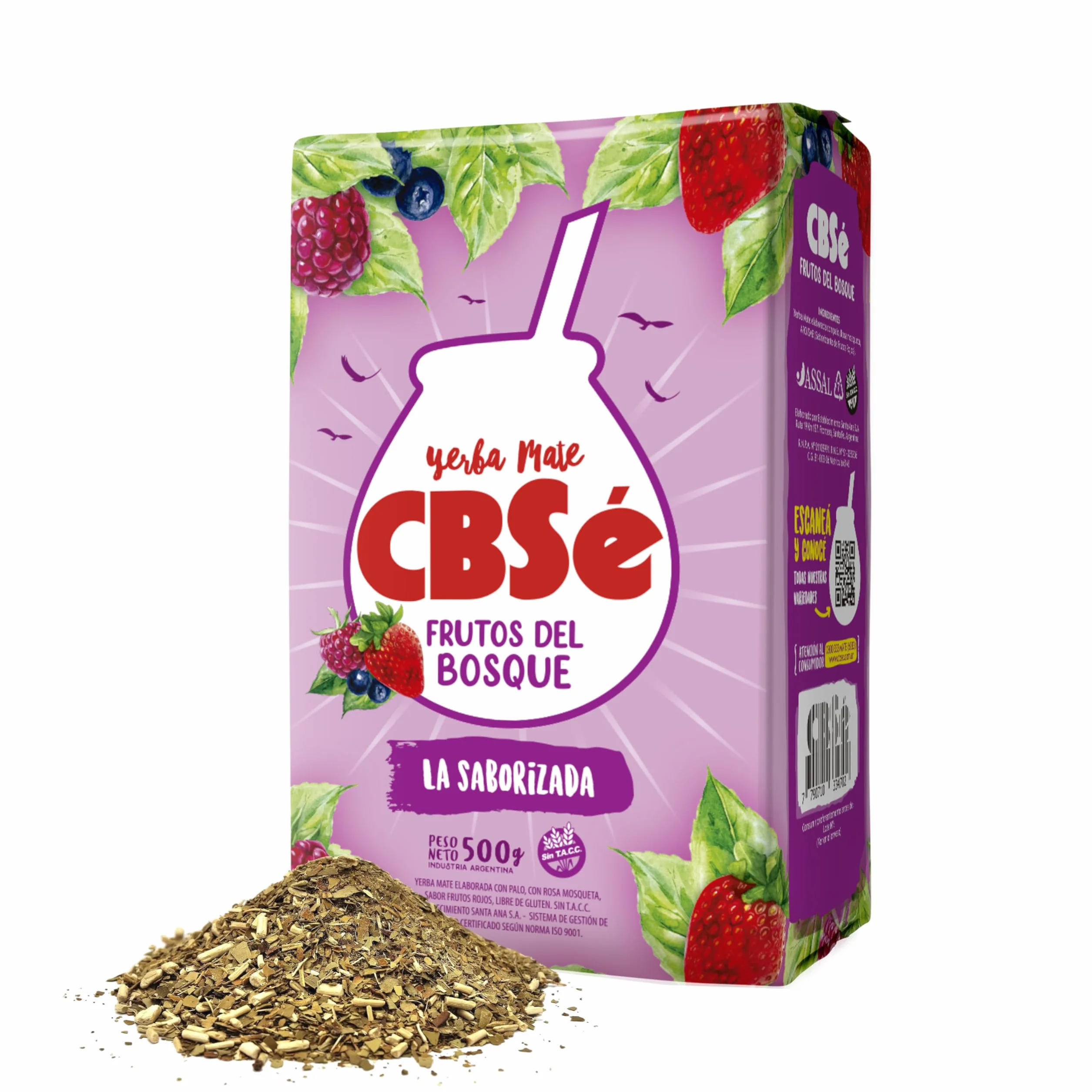 CBSé Frutos del Bosque herbata mate Argentyny 500 g