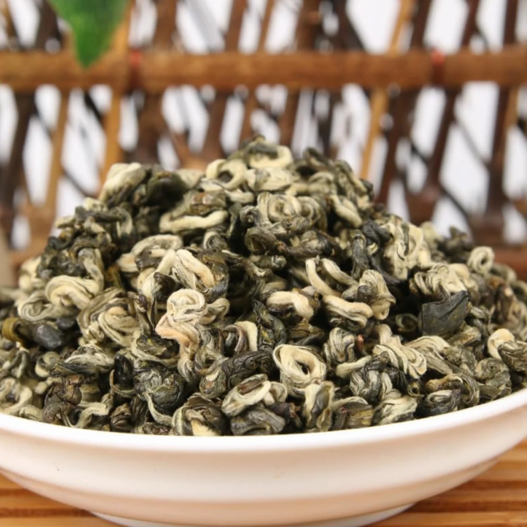 Premium Naturalna Zielona Herbata Pre-ming Wiosenna Herbata, Biluochun Bez Dodatków (nr 1) 500g / 17,63oz