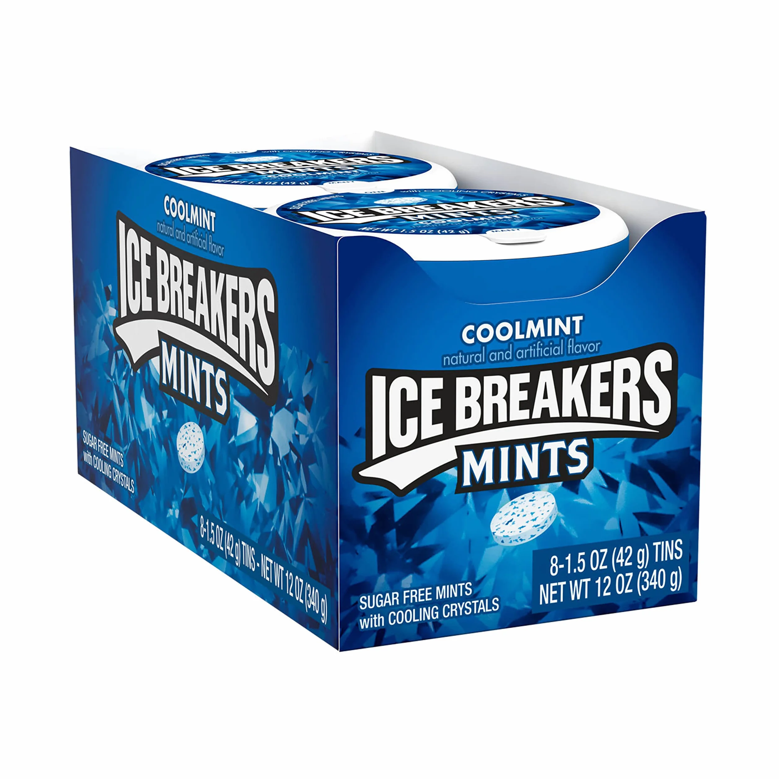 Ice Breakers Cool Mint Cukierki z mięty pieprzowej 42 g