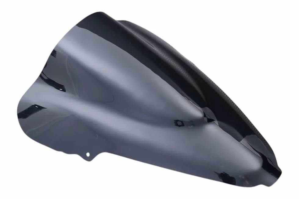 avdb-moto Szyba/Deflektor wiatru kompatybilny z SUZUKI DL1000 / V-STROM 1000 2002-2003 Z poliwęglanu (Czarny)