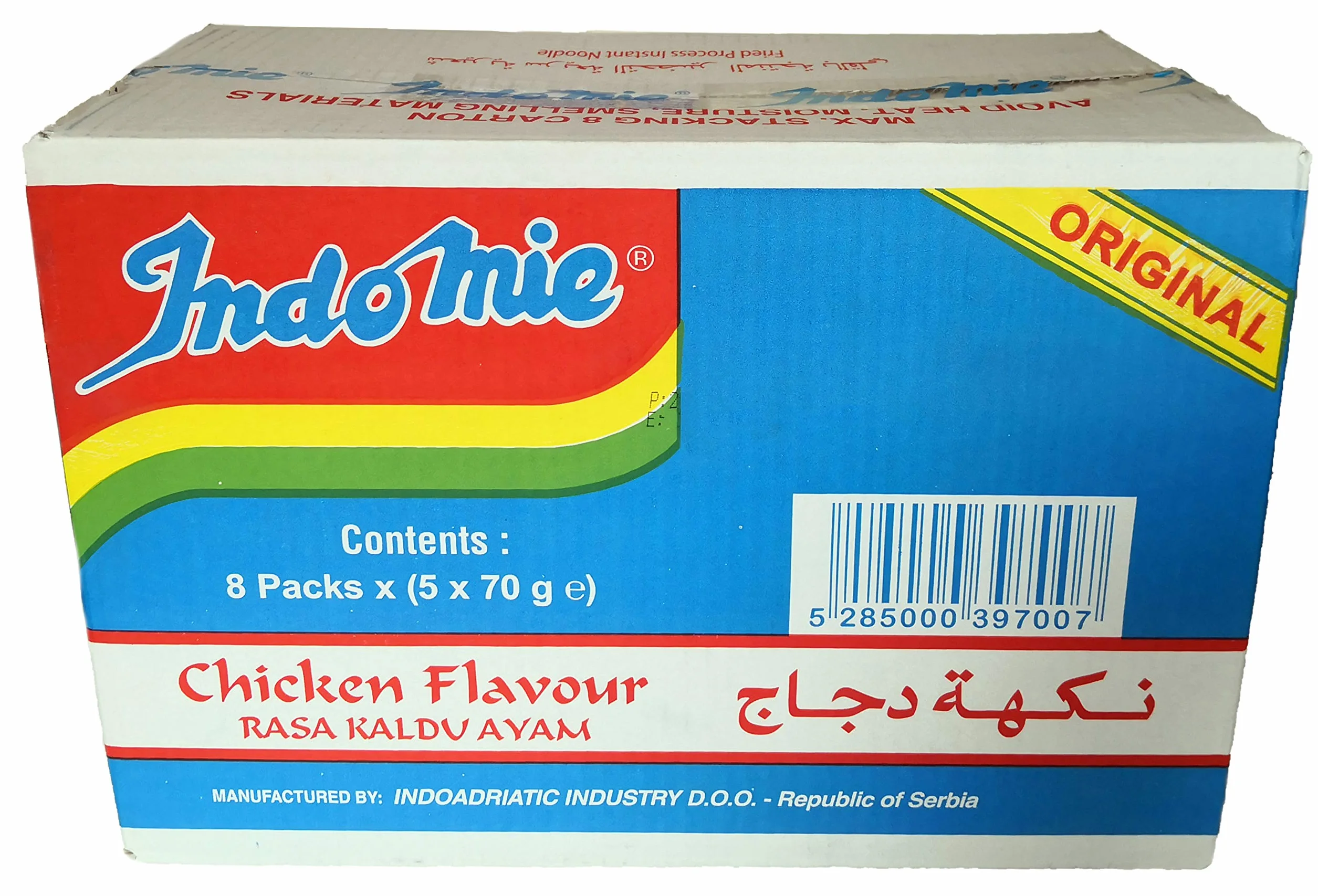 Indomie 40 x 70 g Instant Noodles Chicken Makaron Instant z Kurczakiem