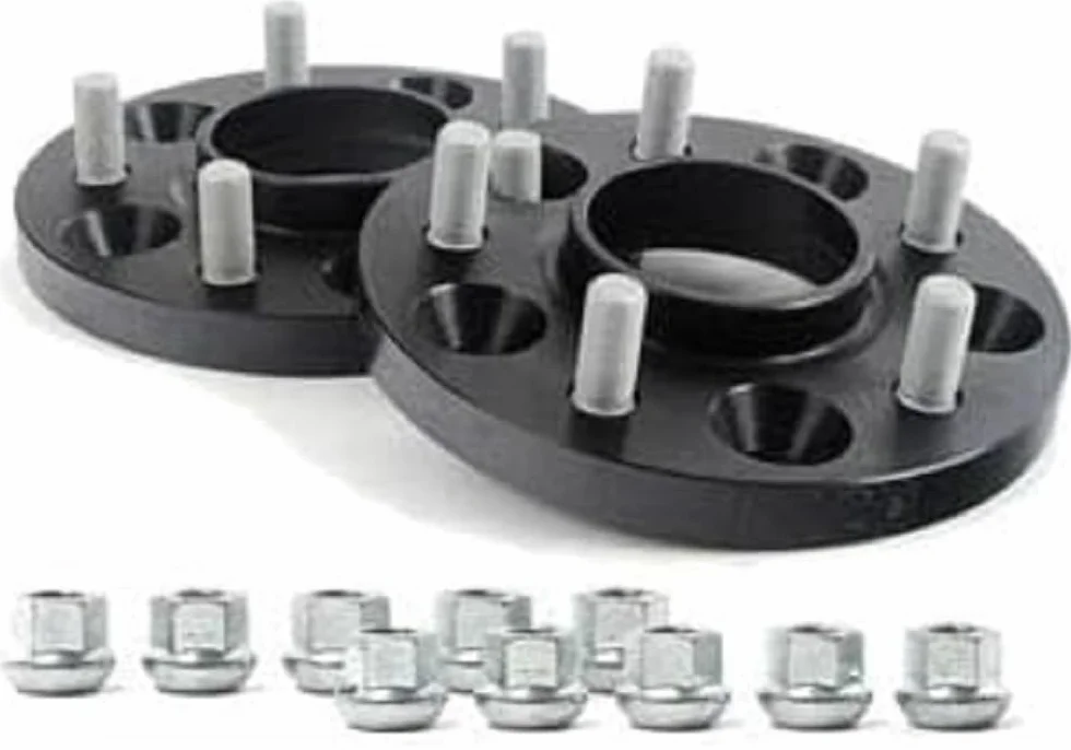 H&R B3024543 system DRM zestaw dystansowy kół 30 mm na oś wzór 4 x 100 piasty 54,1 mm rozmiar śruby M12 x 1,5-Kia/Mazda/Toyota-czarny