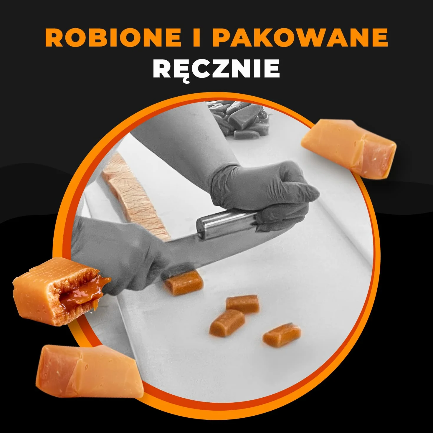 Krówkomania Cukierki Krówki Smak Mix Duże Opakowanie 2,7 kg