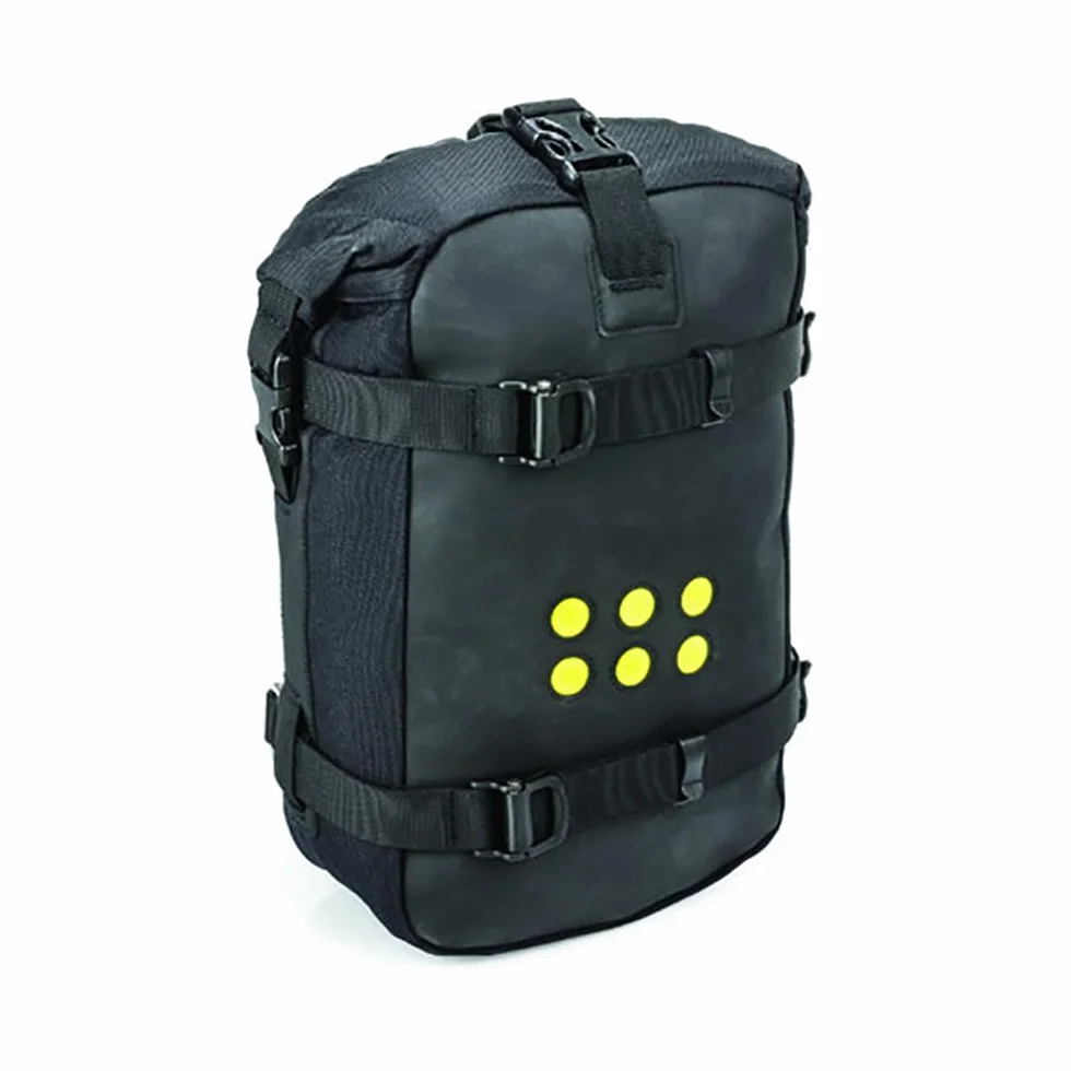 Kriega Torba na bagażnik motocyklowy Adventure Pack OS-6, wodoszczelna, 6 litrów, czarna, unisex, wielofunkcyjna, całoroczna, poliamid, czarny, 6 L