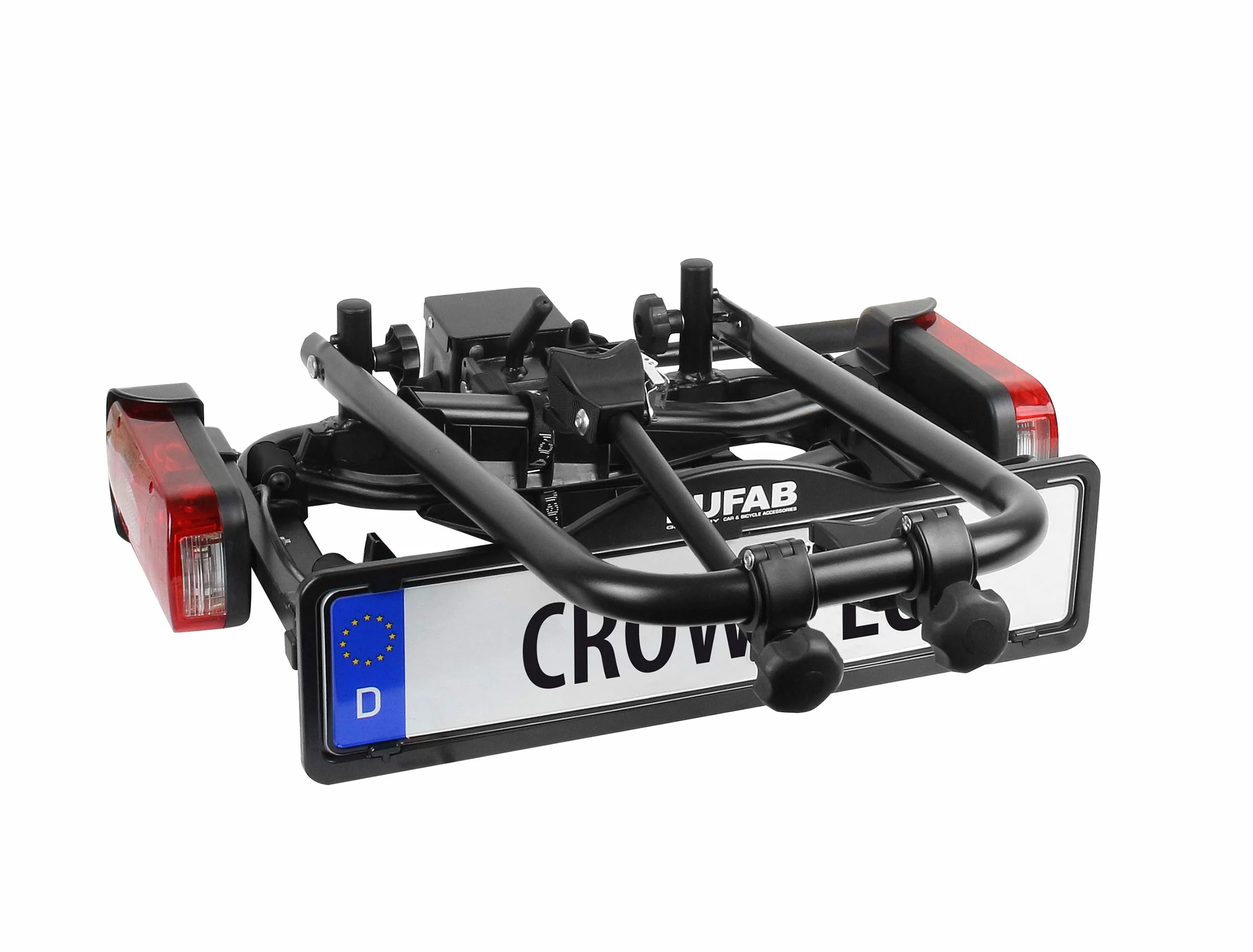 Eufab Bagażnik Rowerowy Czarny 2 Rowery