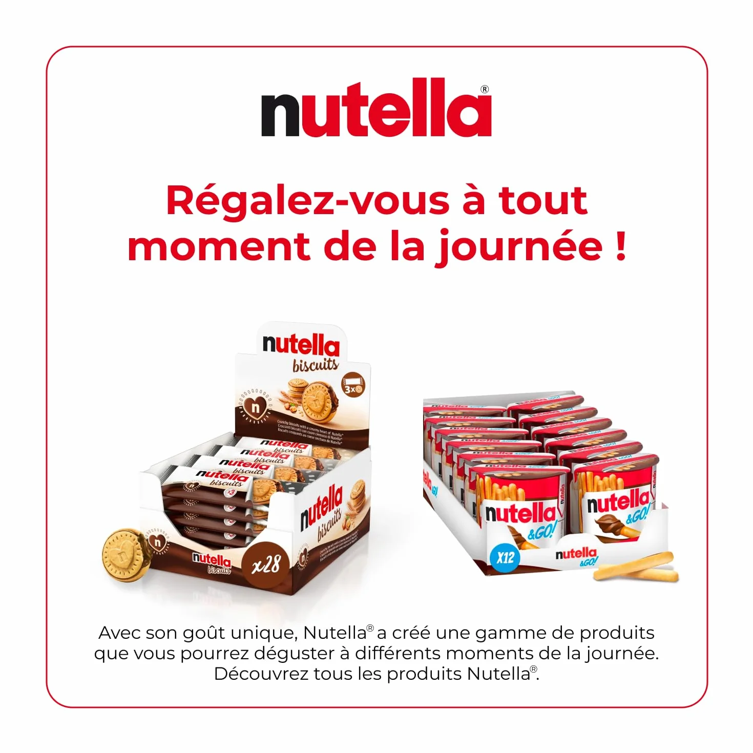 Nutella Nut & Go 12 sztuk