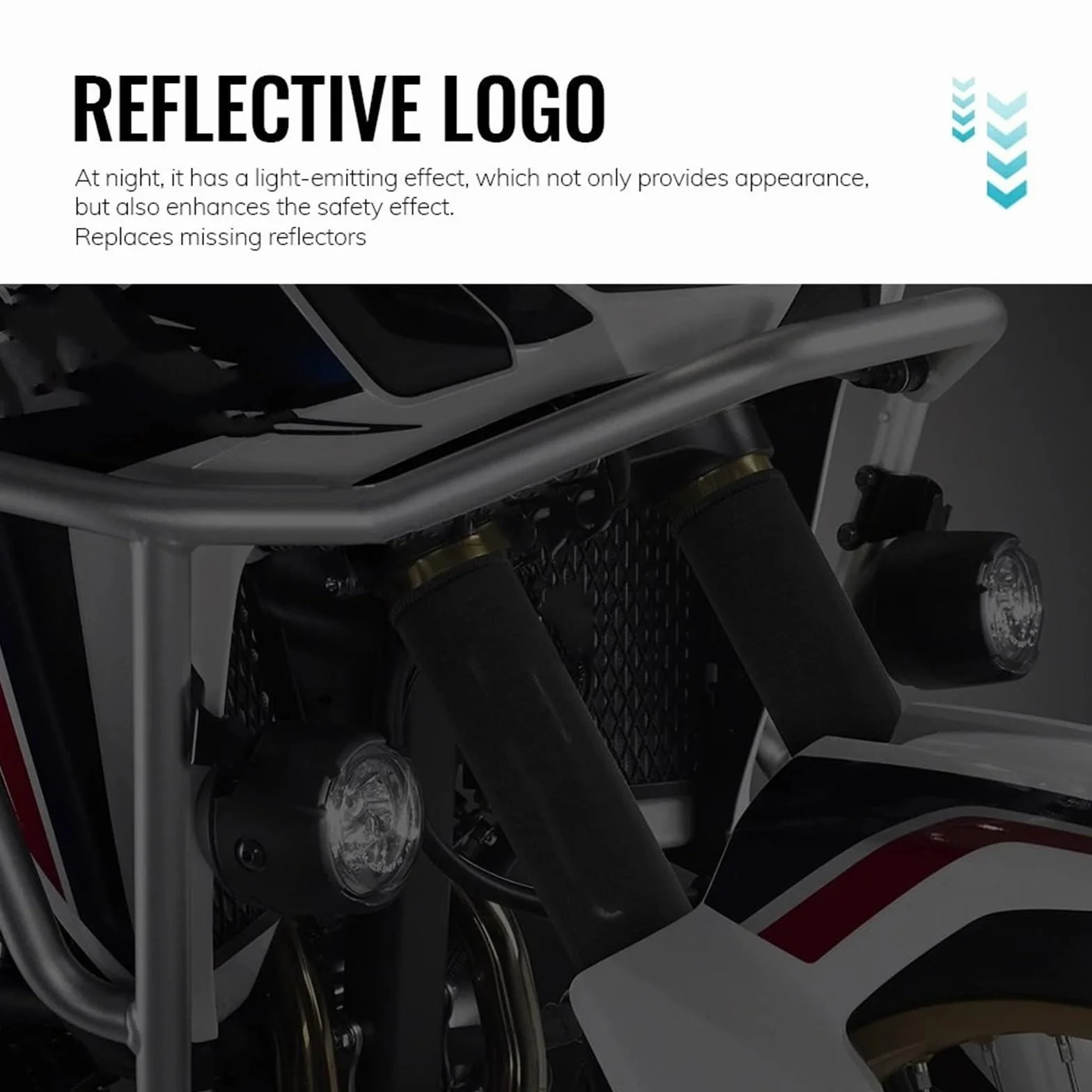 Osłony widelca motocyklowego Pasuje do HONDA CRF1100L CRF1000L Africa Twin Adventure Sports Osłona przeciwpyłowa Osłona widelca motocyklowego