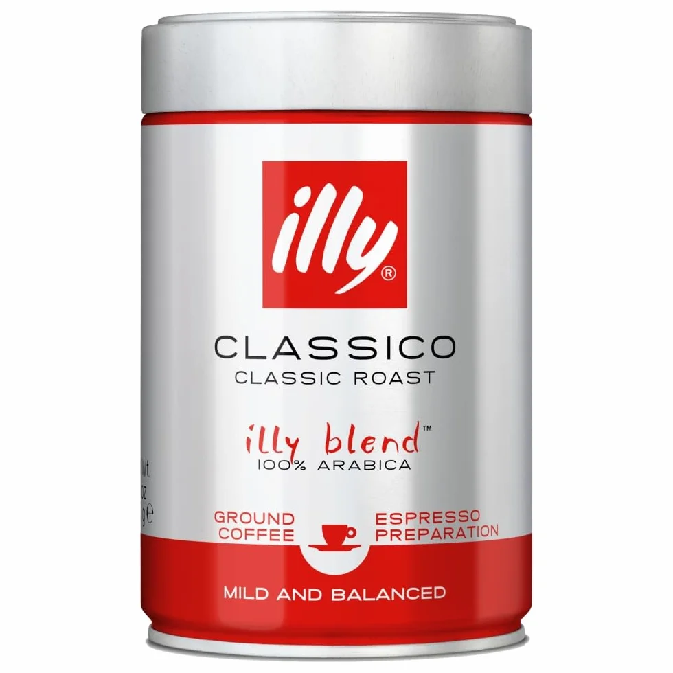 illy Classico, Kawa mielona, Średnio palona, 100% Arabica, 250g