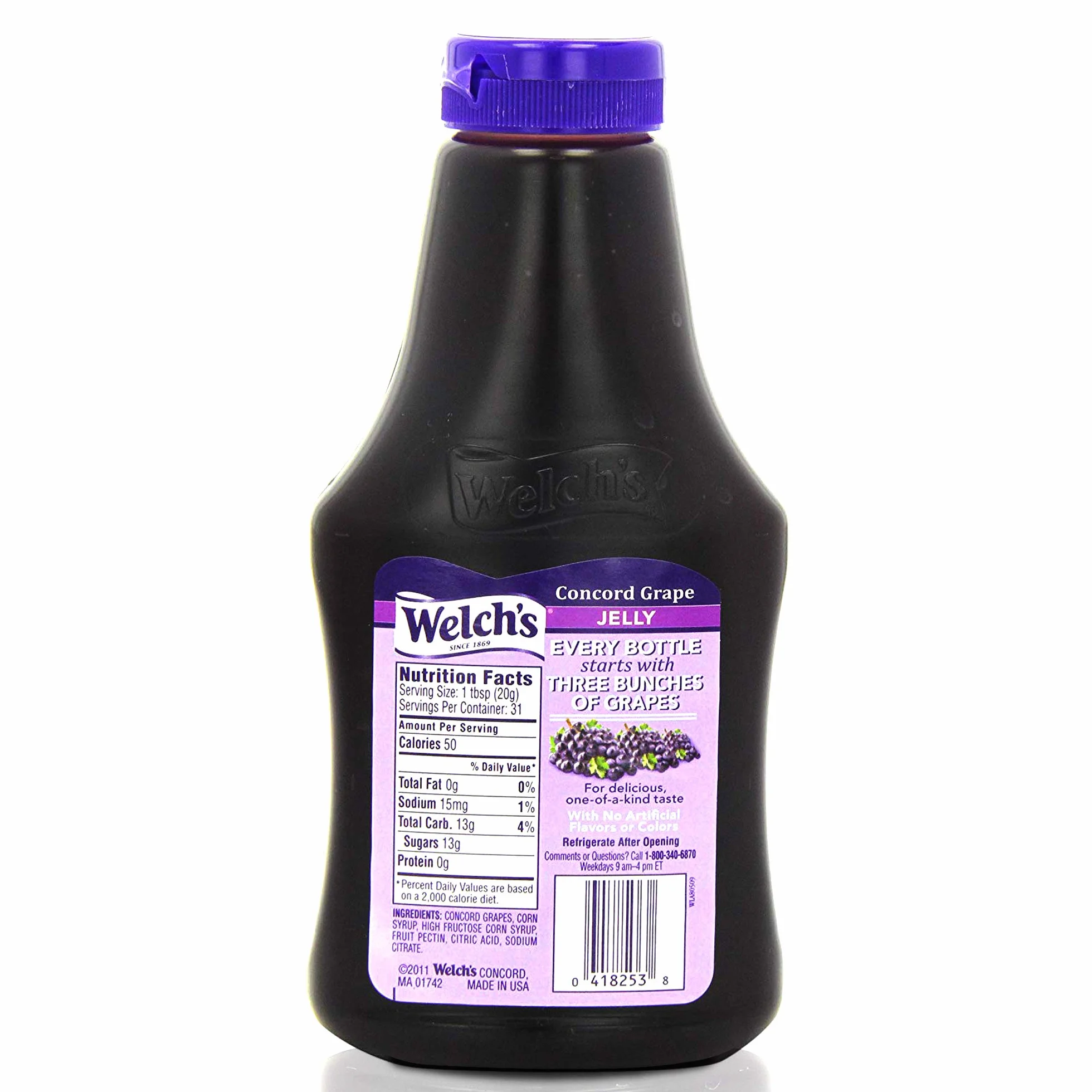 Welch's Squeezable Grape Jelly 624g