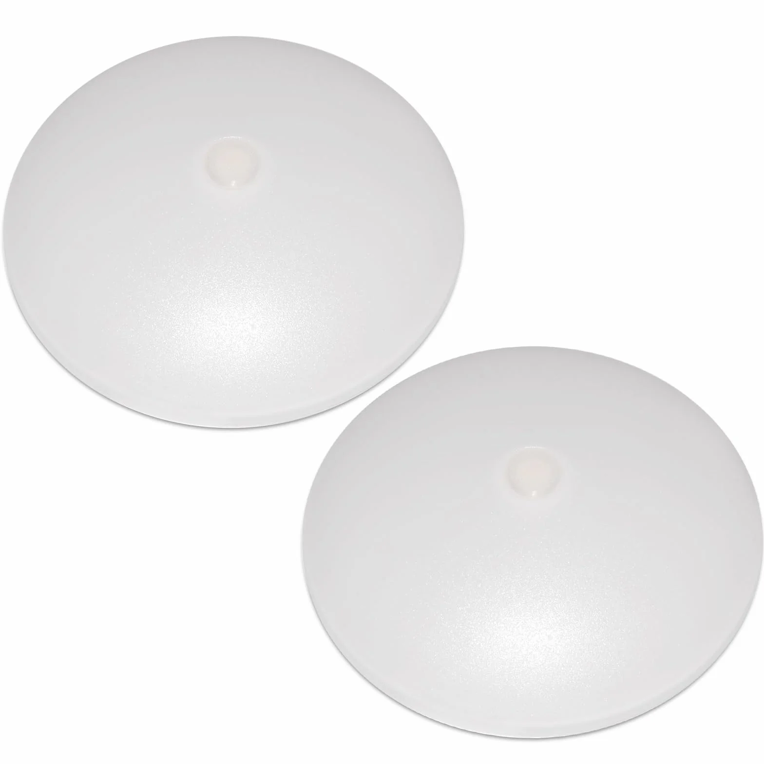 Dream Lighting Lampy sufitowe 12 V, ciepła biel, do przyczepy kempingowej, kampera, furgonetki, wewnętrzne oświetlenie LED z włącznikiem widocznym w nocy, 3000 K, okrągłe światła 11,4 cm