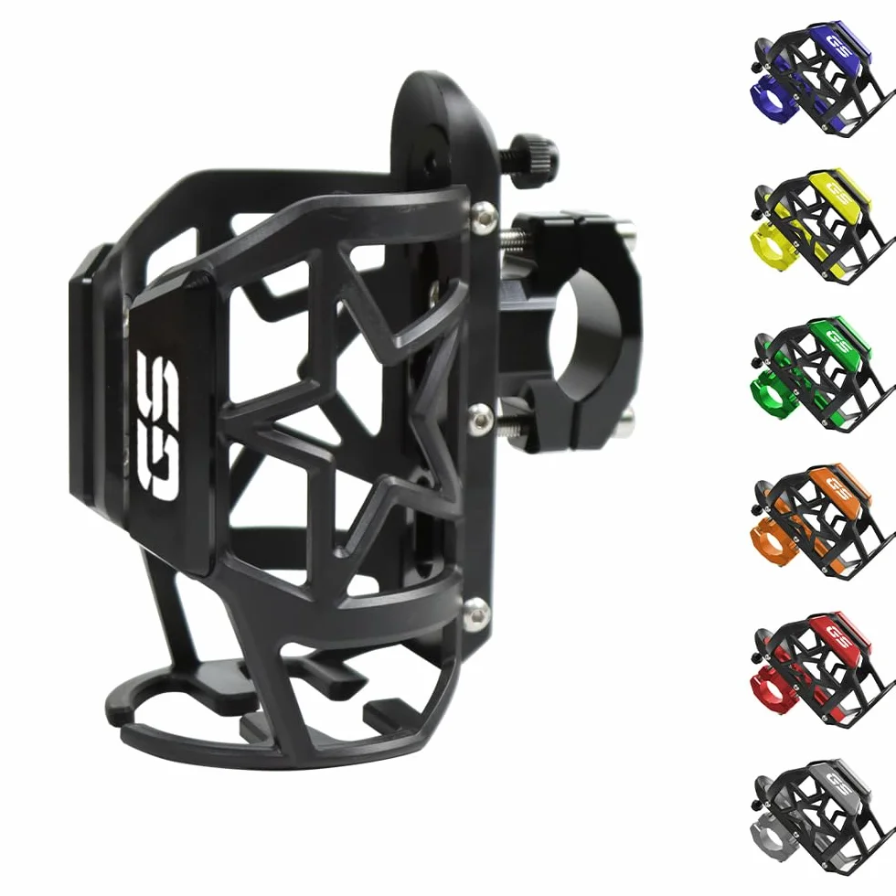 Uchwyt na bidon BMW R1200GS R1250GS motocykl akcesoria montaż GS Black