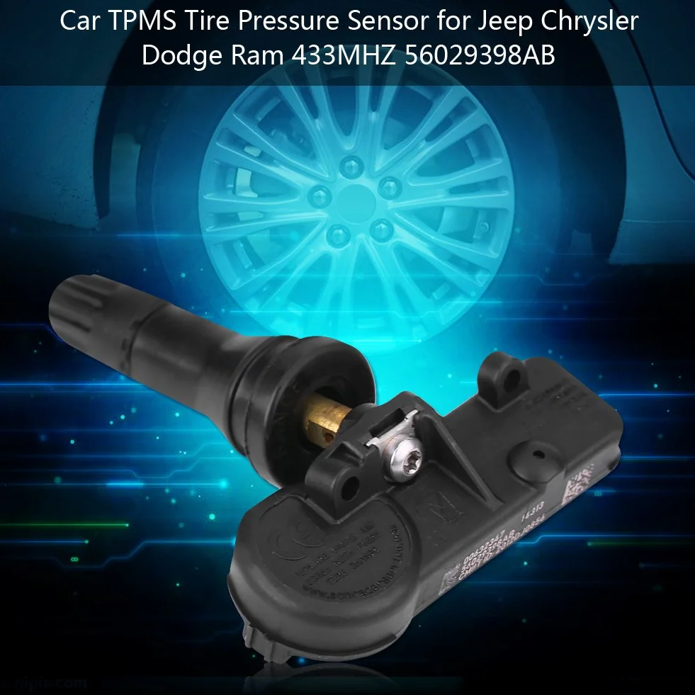 TPMS 56029398AB 68241067AB System czujnika ciśnienia w oponach samochodowych dla Lancera Outlandera Grand Caravan Challenger dla 56029398ab rdks tpms freemont freemont sensore gomme 56029398ab grand+56029398a