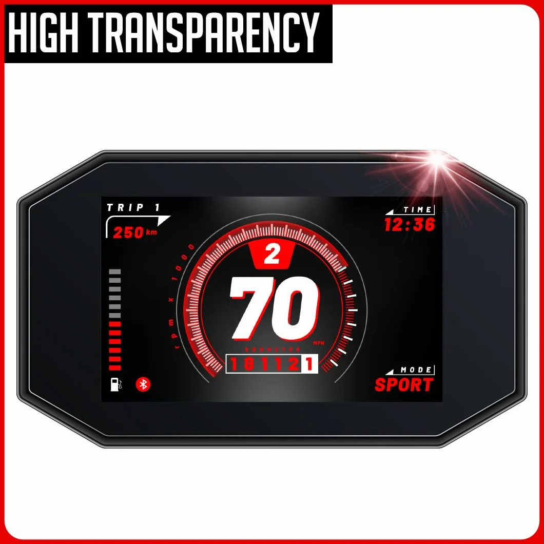 Osłona ekranu deski rozdzielczej Speedo Angels GlareStop do KAWASAKI Z900 (2025-) 2x antyodblaskowa