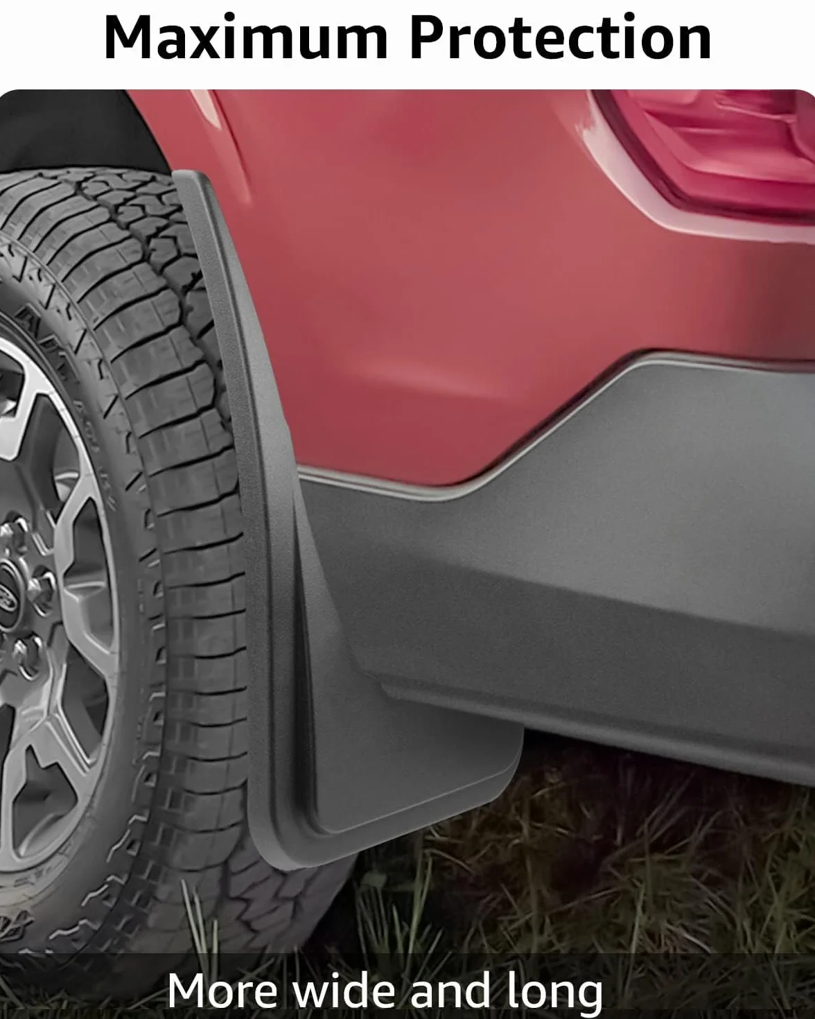 Ecarzo Błotniki do 2022 2023 2024 Ford Maverick akcesoria, osłona na każdą pogodę, ochrona przed błotem, zestaw 4 szt