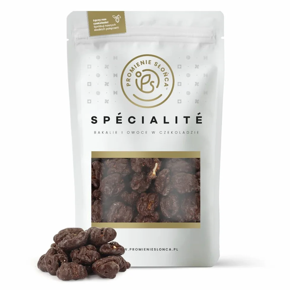 Orzechy Włoskie w Gorzkiej Czekoladzie 130g