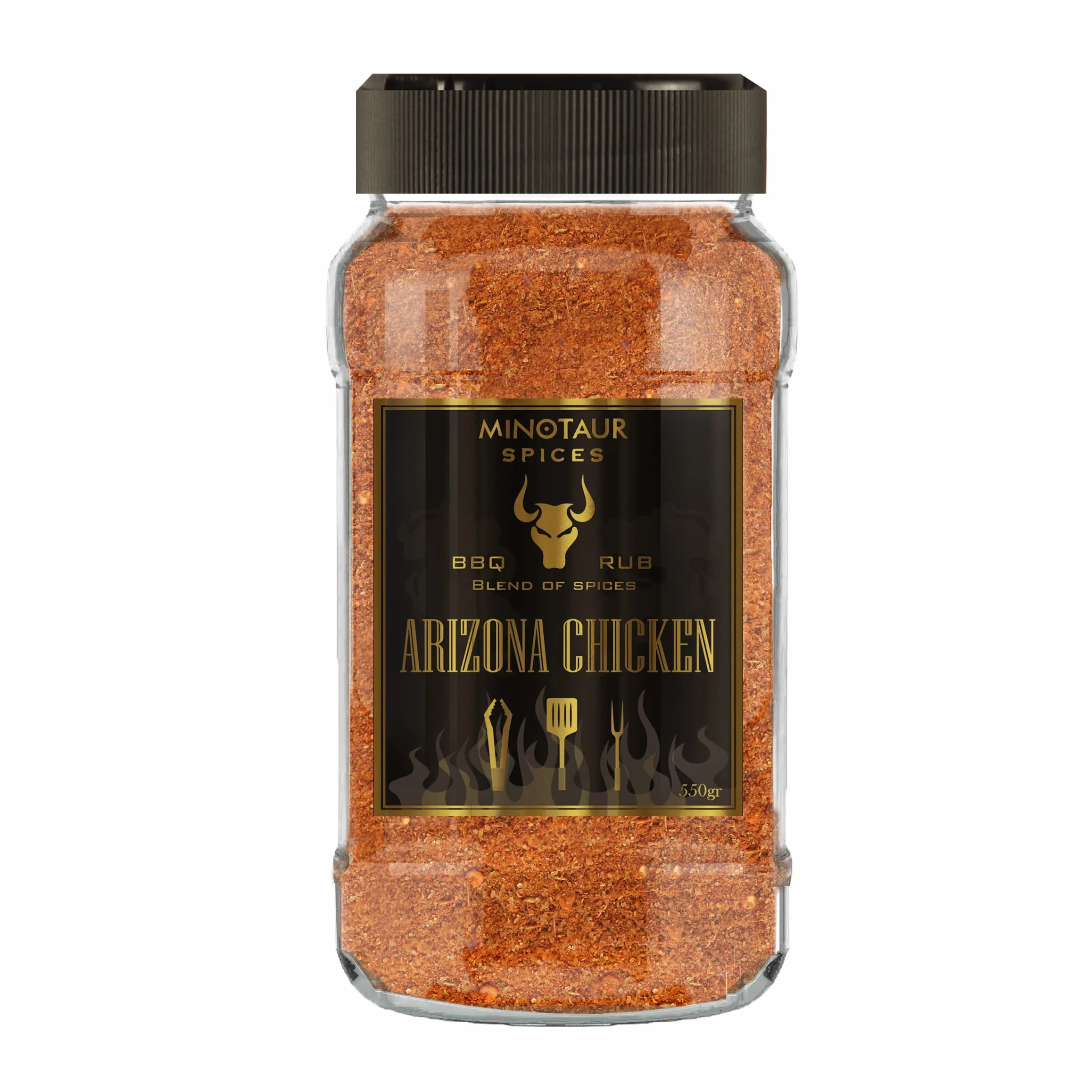 Minotaur Spices | Arizona Chicken mieszanka przypraw | marynata do pieczonego kurczaka, tarty BBQ dla drobiu | 550 g