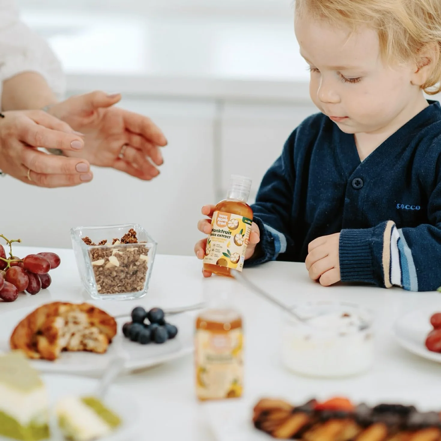 Słodzik z Owocu Mnicha (Monk Fruit) | 100% Naturalny, Idealny do Diety Keto i Niskowęglowodanowej | Bez Goryczy, Bez Erytrolu | Idealny do Deserów i Napojów