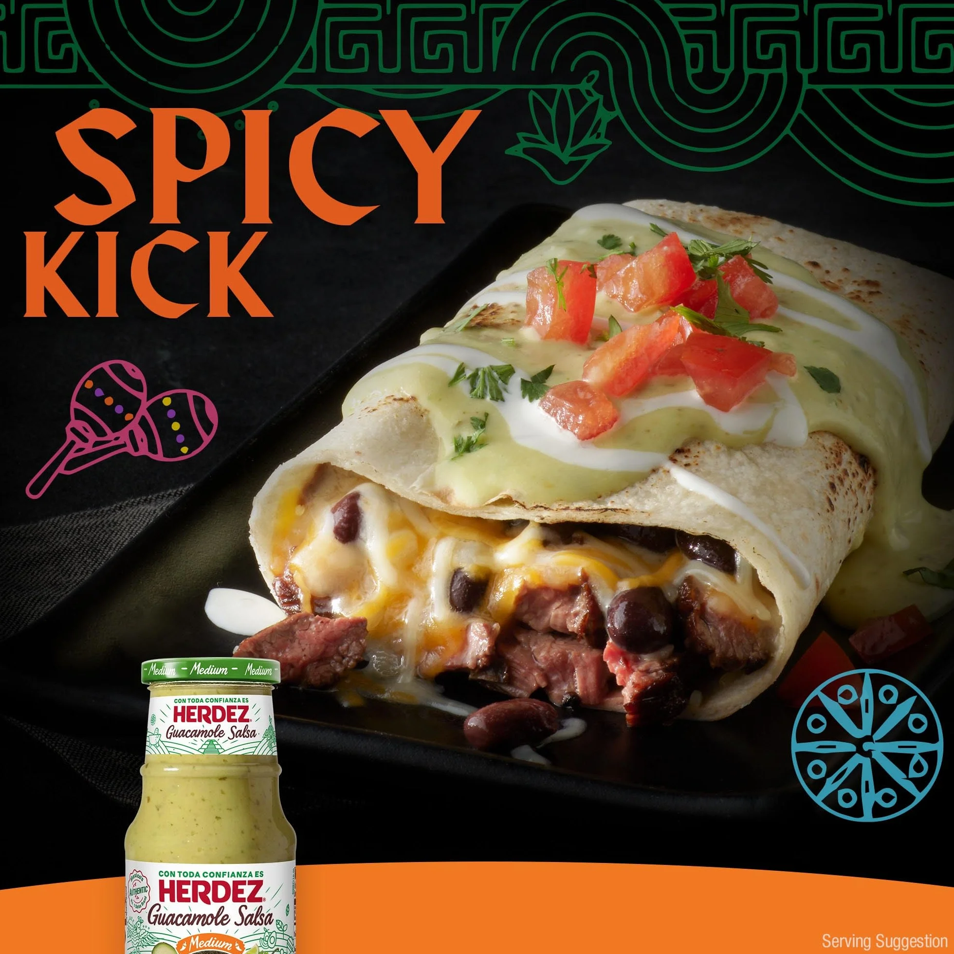Herdez Guacamole Salsa Med 15,7 Oz