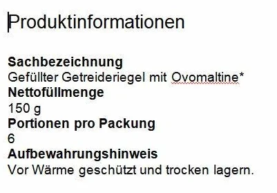 Ovomaltine Crisp musli przekąska, 5 x 150 g