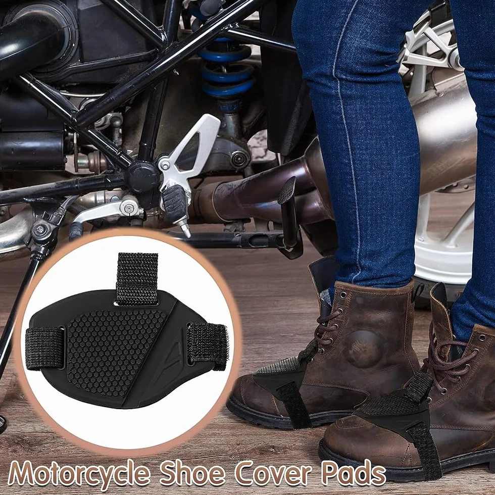 Ochraniacze na buty motocyklowe, 2 sztuki, akcesoria do zmiany biegów, ochrona biegów, rozmiar uniwersalny